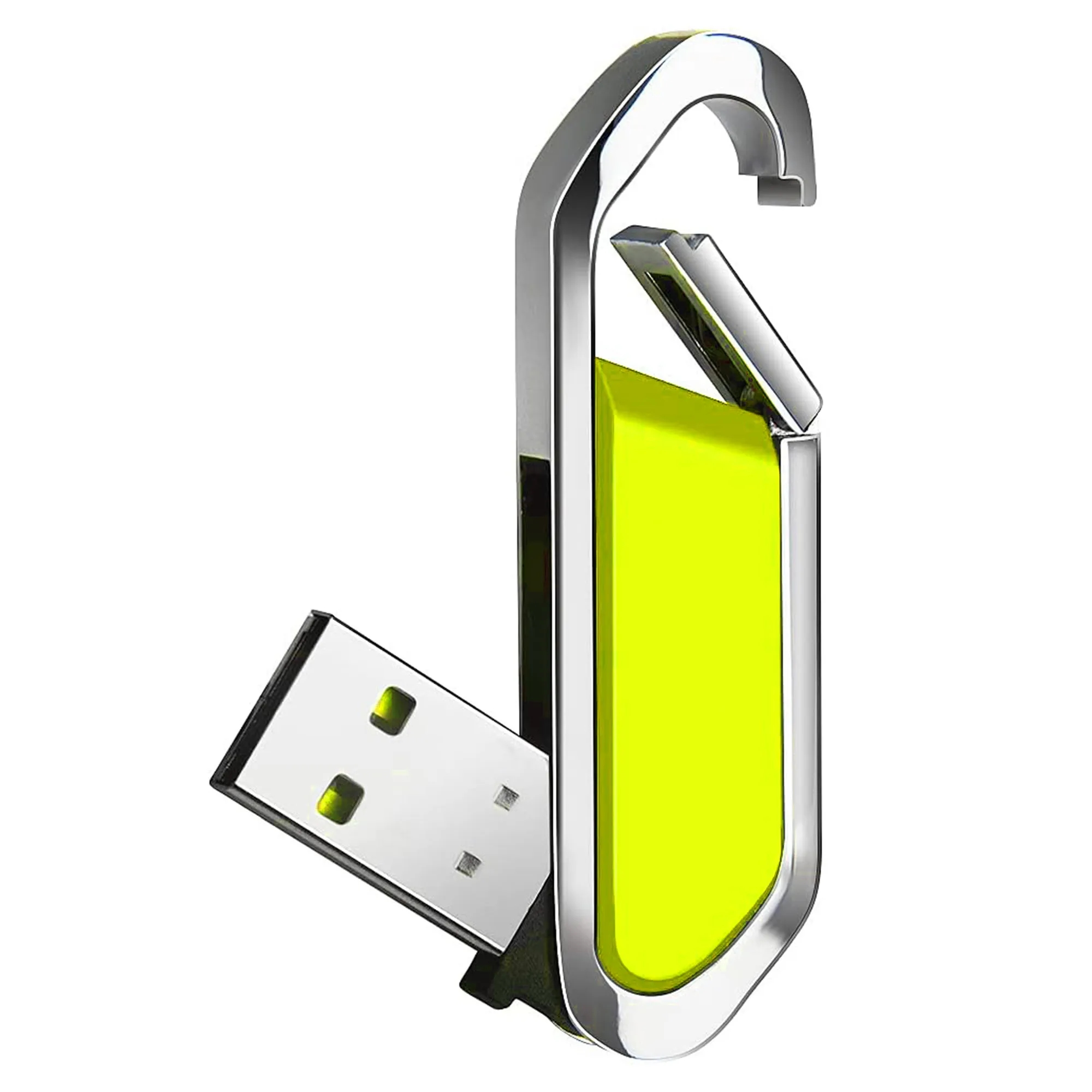 64GB Waterproof Metal Carabiner USB 3.0 Flash Drive 11
