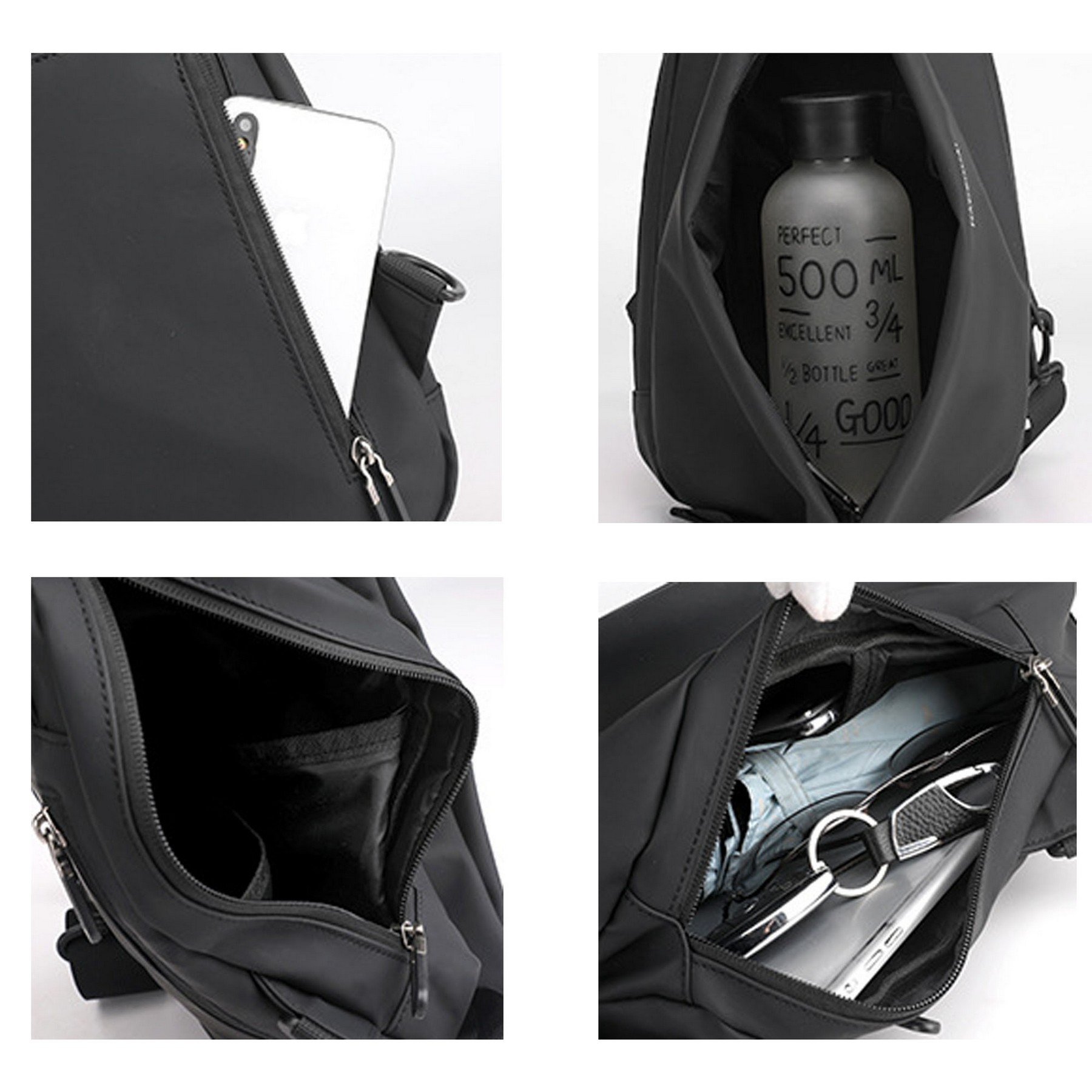 Waterproof Simple Lightweight Crossbody Bag 1