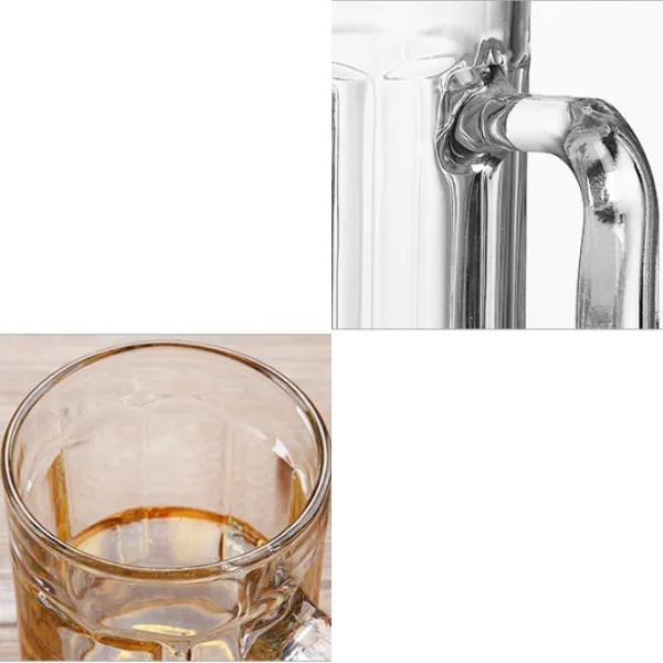 Vertical Stripe Handle Cup 2