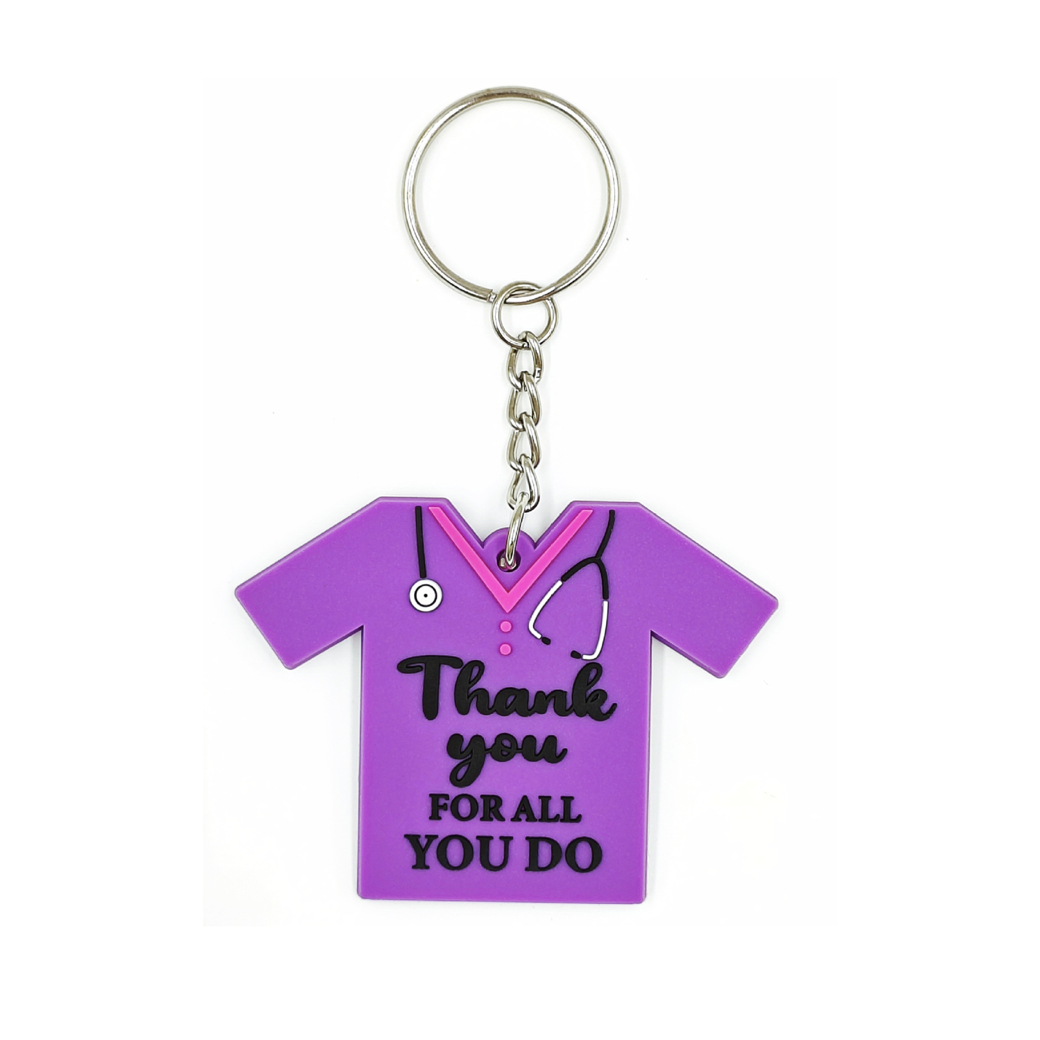 PVC T-Shirt Shaped Key Chain 5