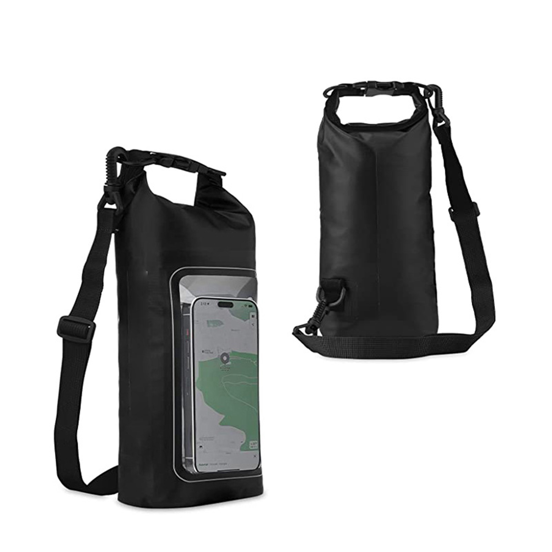 Roll Top Waterproof Backpack Straps 15