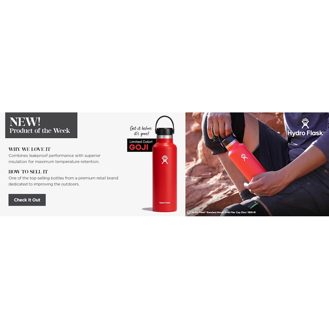 Hydro Flask® Standard Mouth With Flex Cap 21oz 235