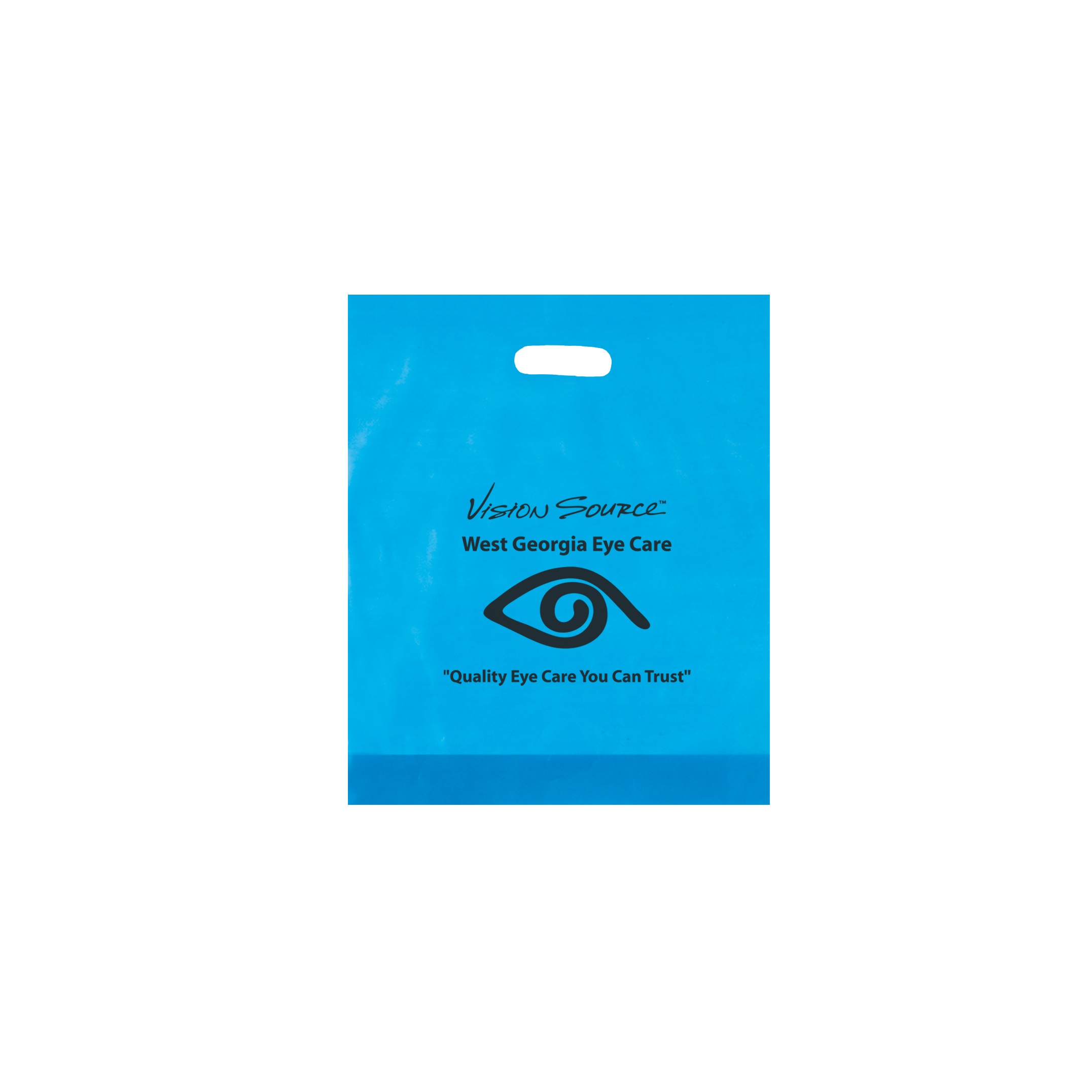 Non Reinforced HDPE Frosted Die Cut Bag 16