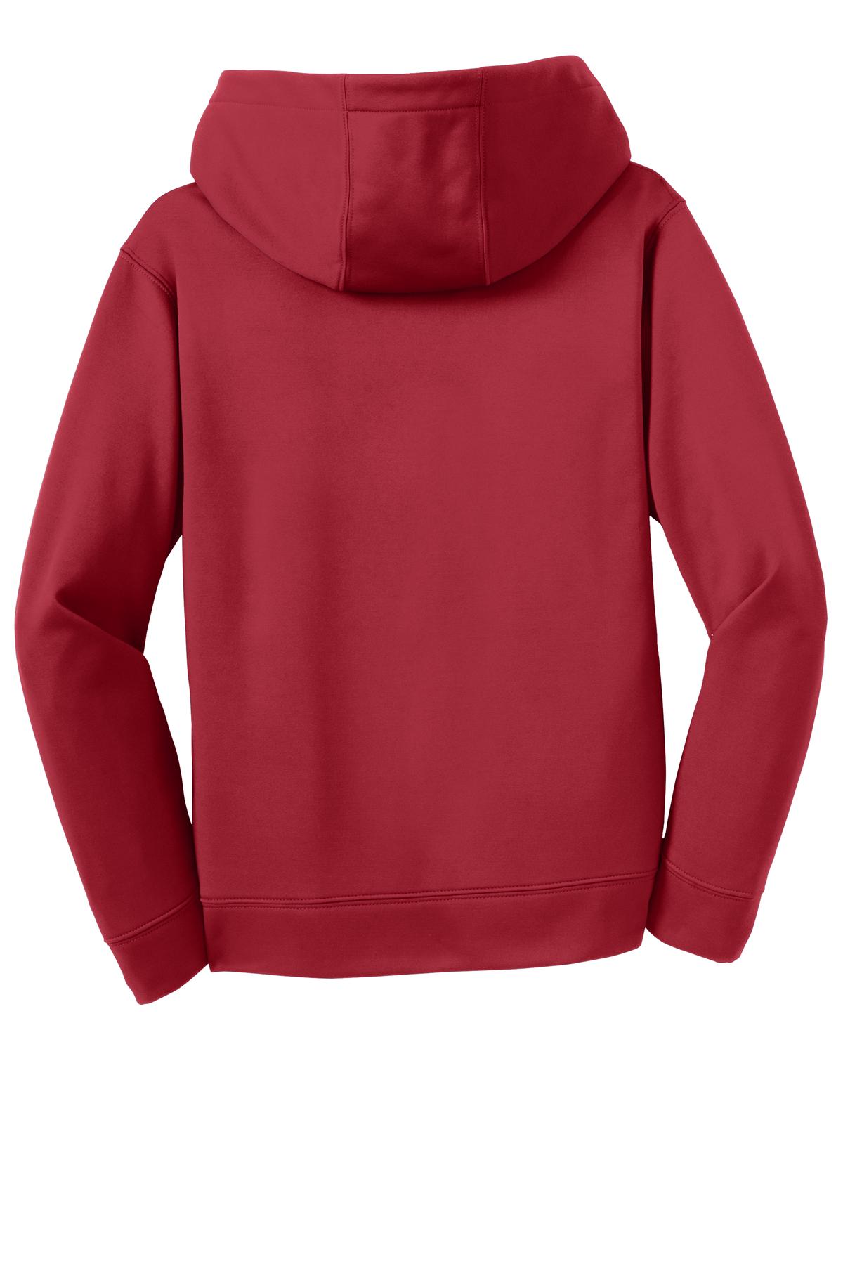 Sport-Tek® Youth Sport-Wick Fleece Hooded Pullover 34