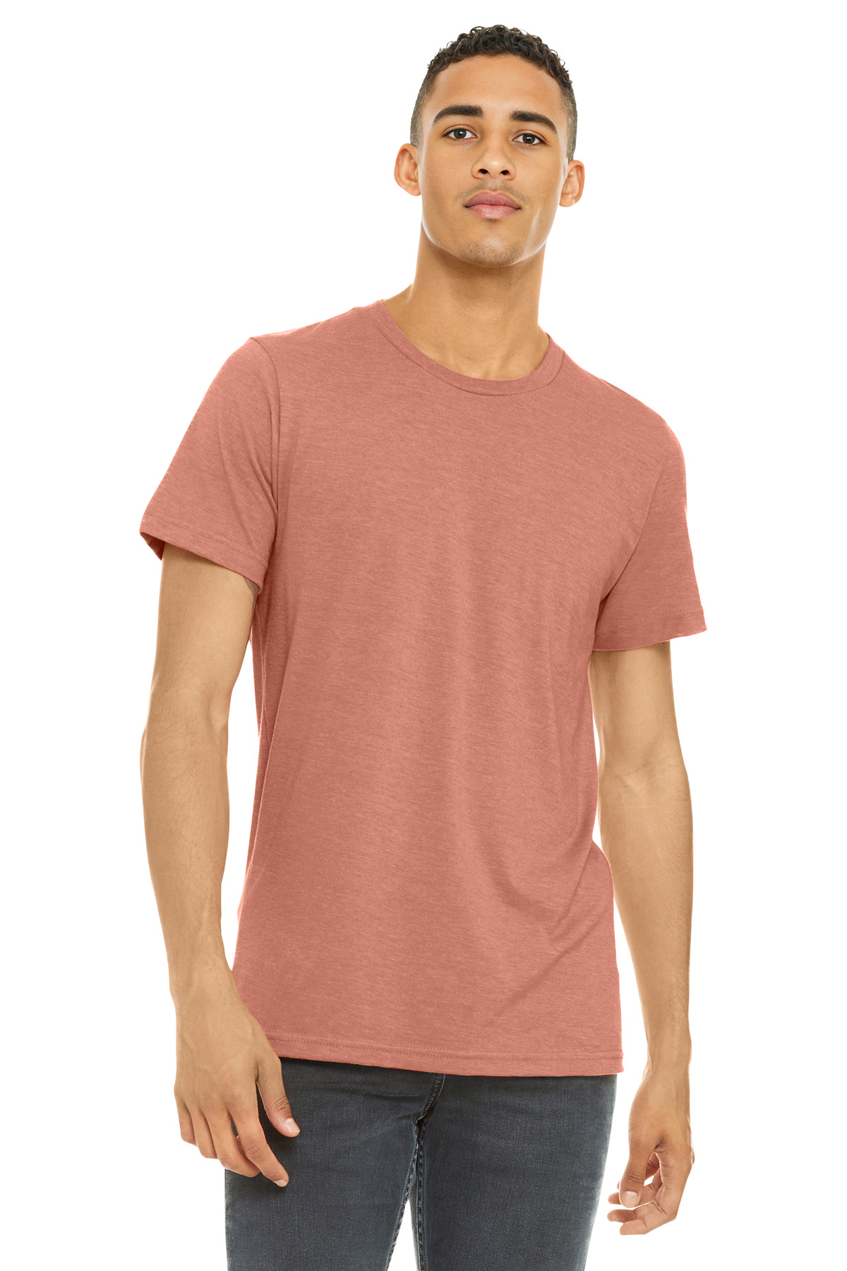 BELLA+CANVAS Unisex Heather CVC Short Sleeve Tee. BC3001CVC 288