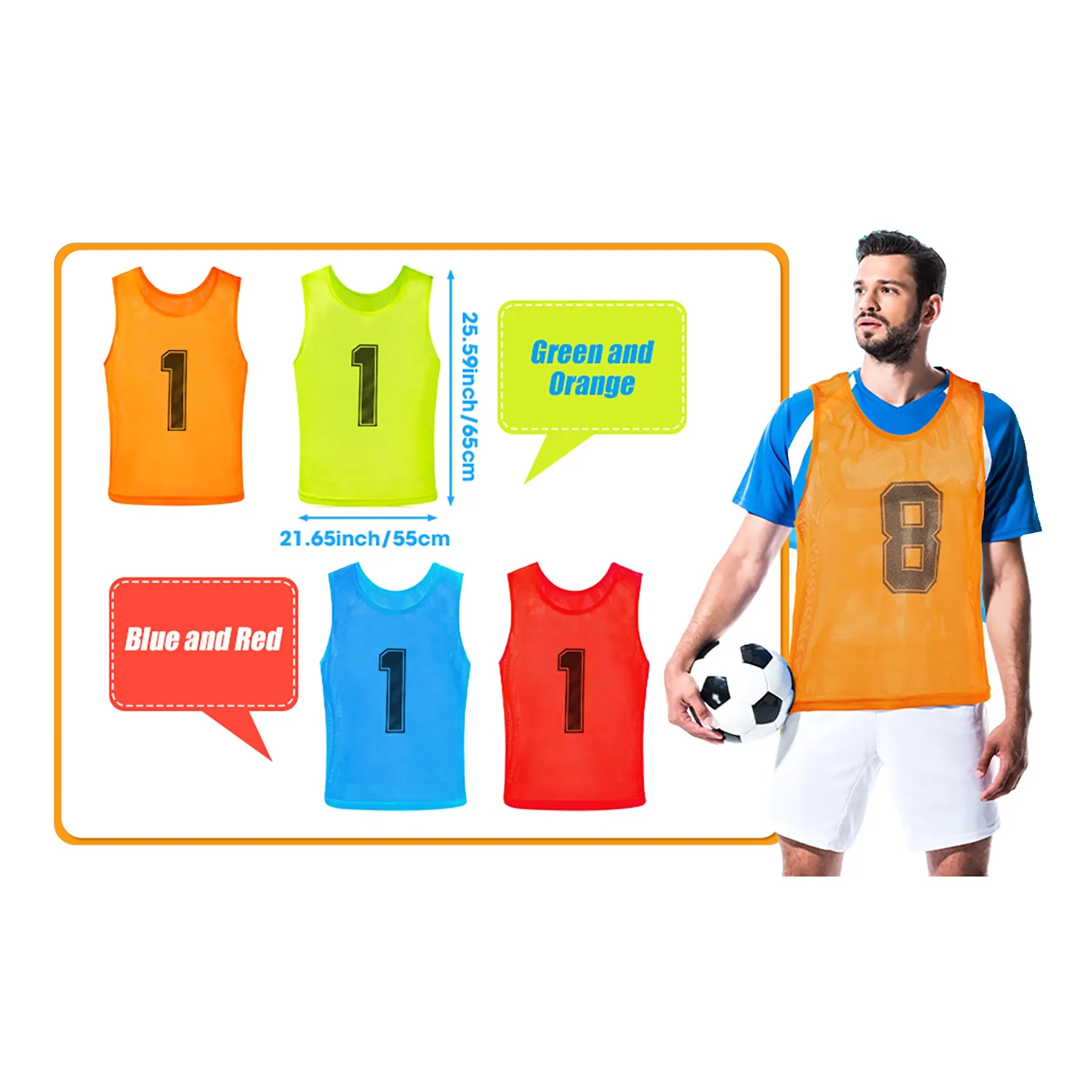 Scrimmage Vests Practice Jersey 2