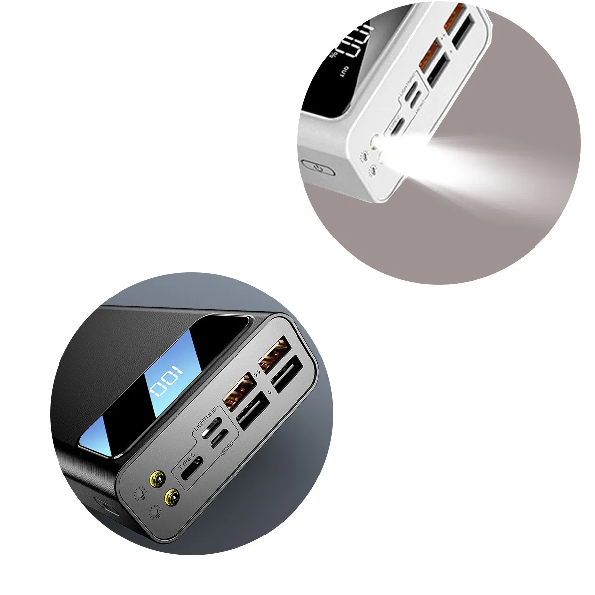High Capacity Power Bank With Digital Display 2