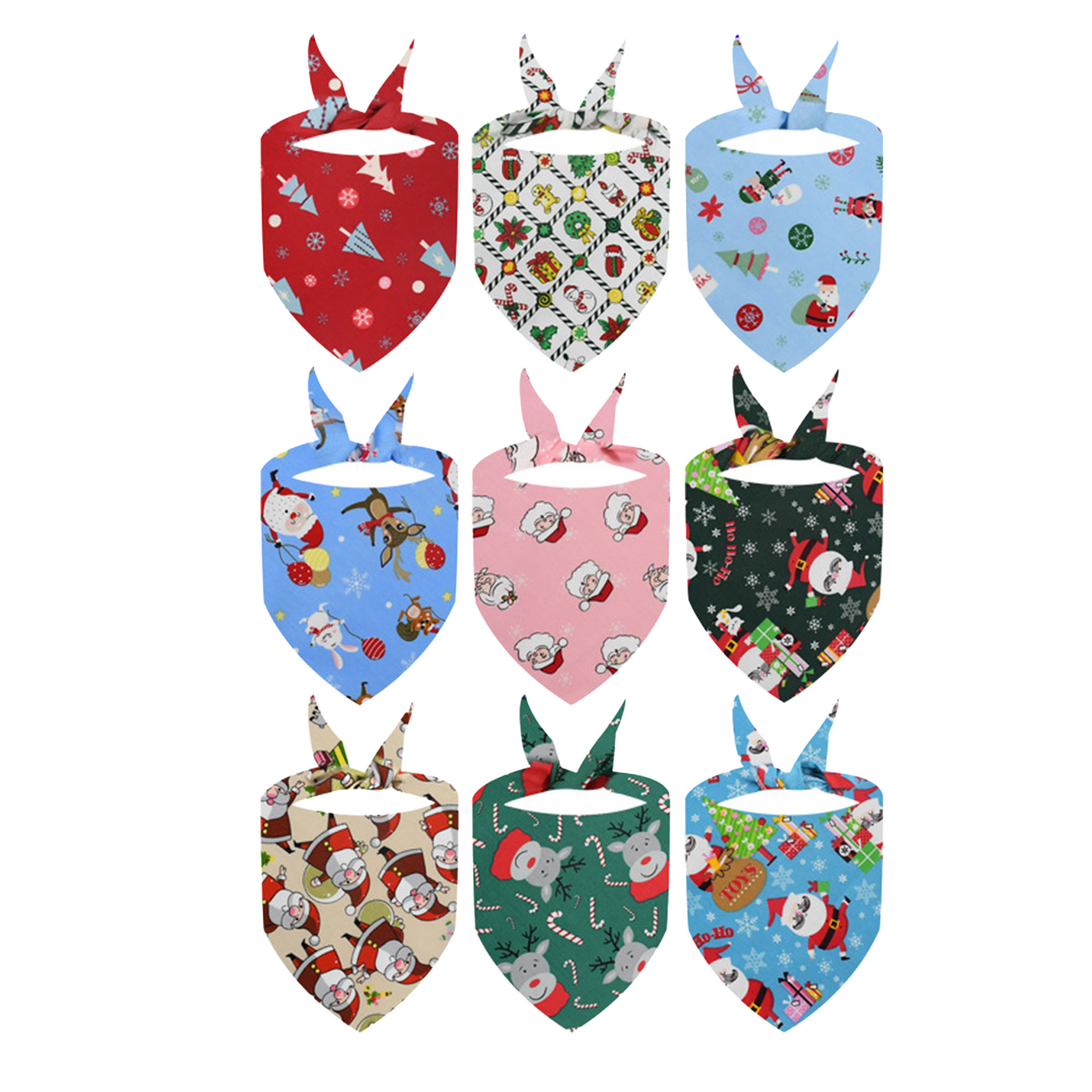 Festive Pet Triangle Bandana Scarf 5
