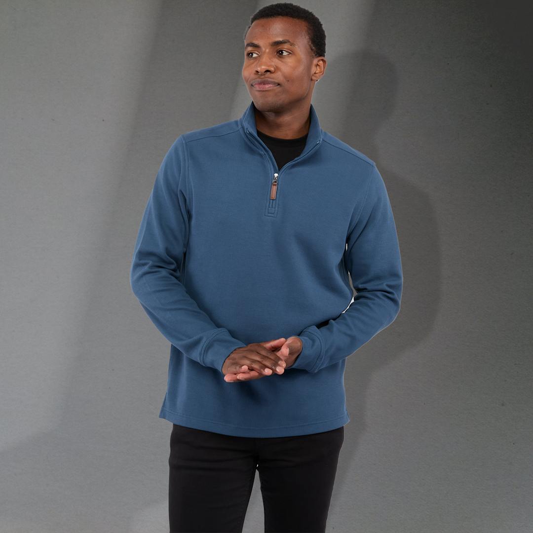 HUDSON Eco Knit Quarter Zip-Men's 70