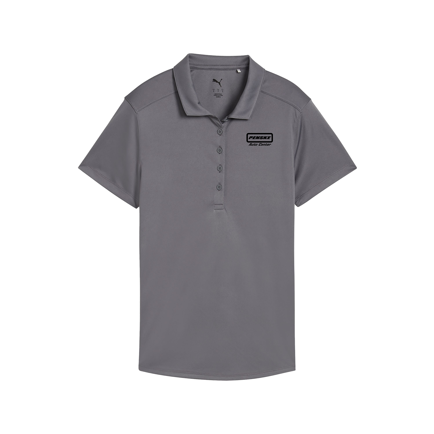 Puma Women's Solid Short Sleeve Polo 17