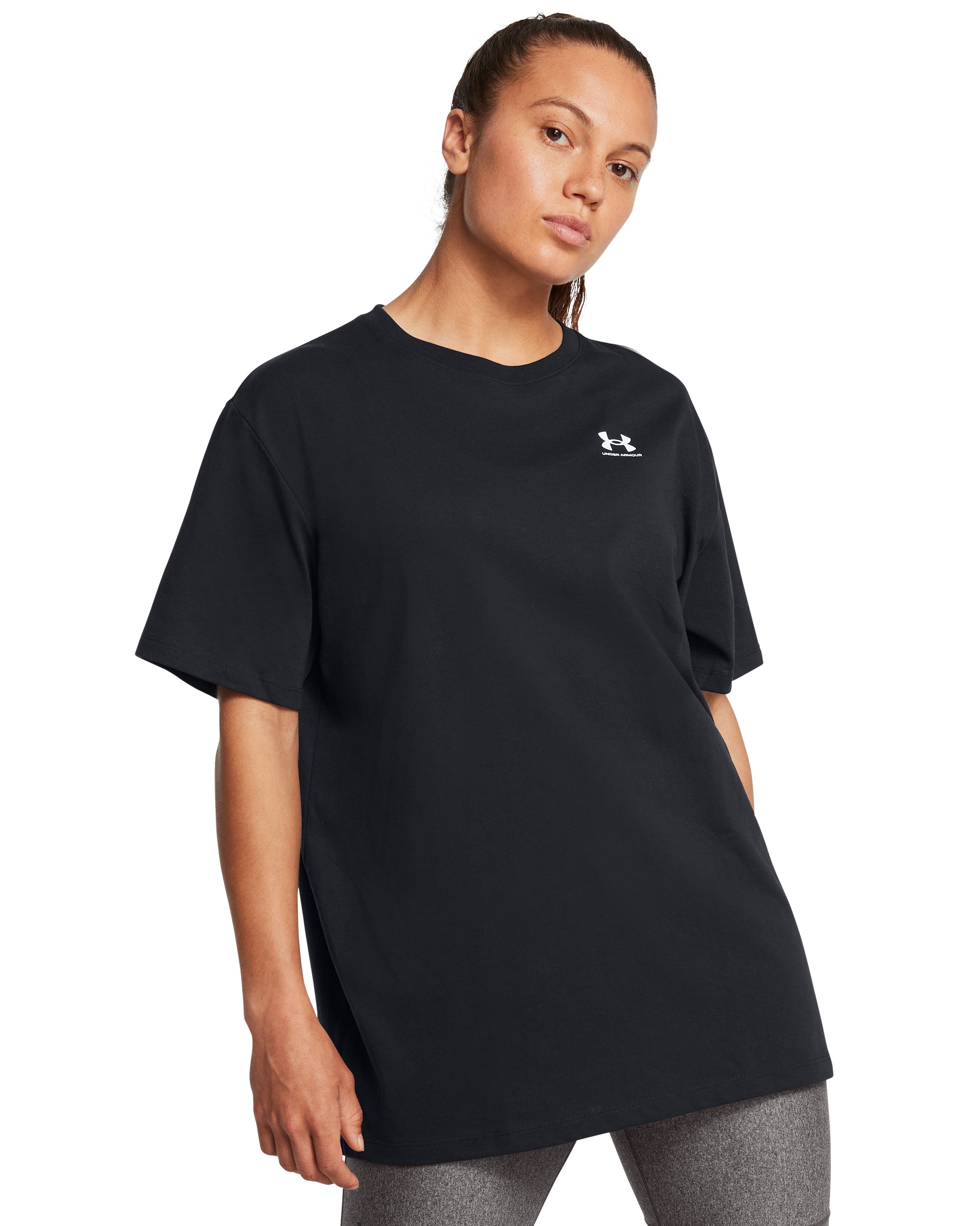 UA BF Logo Women's Oversized Short Sleeve 3