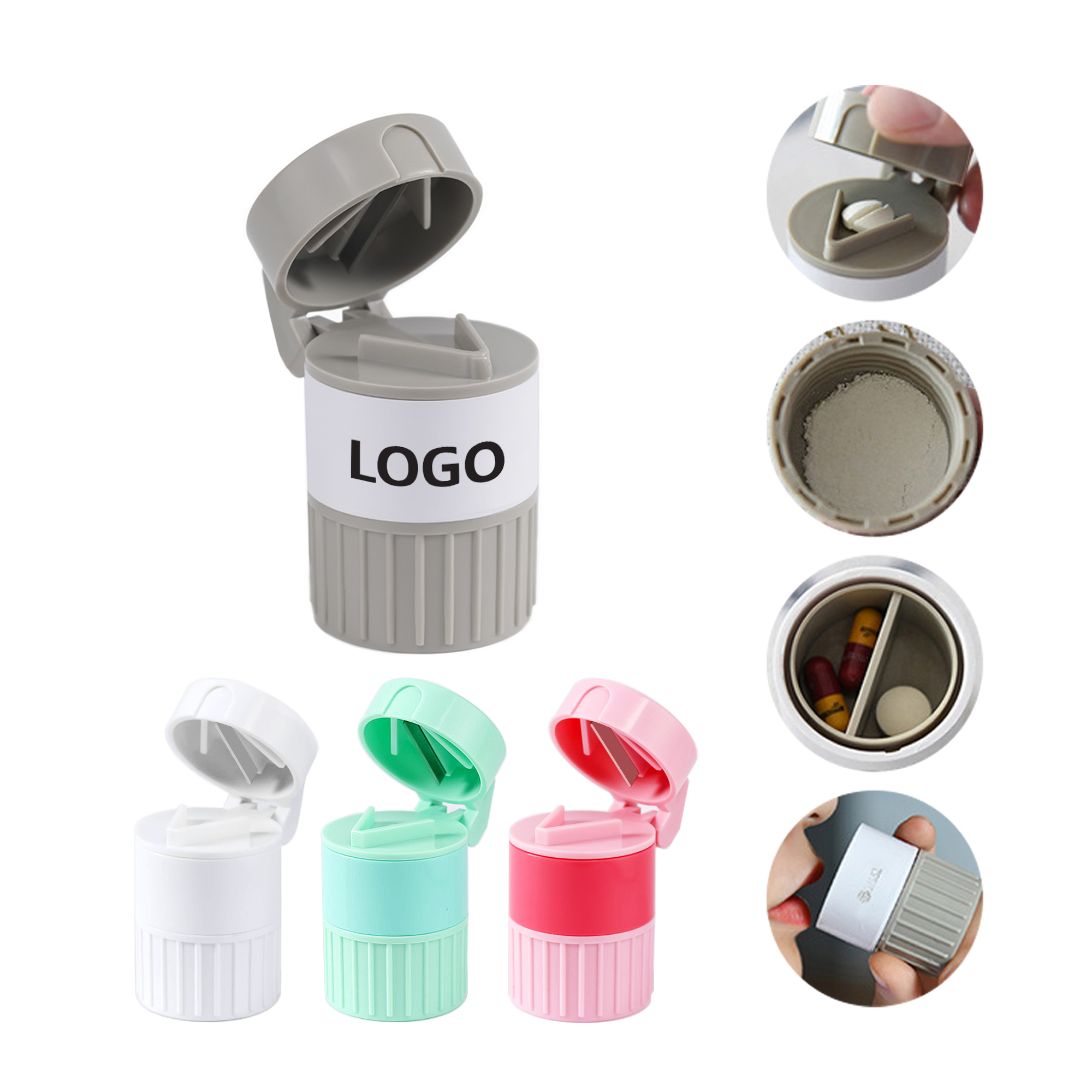 4 in 1 Portable Tablet Pill Pulverizer 1