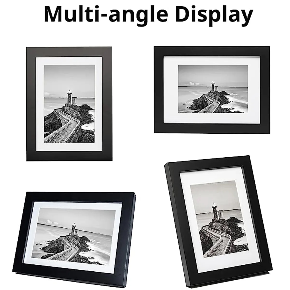 5 x 7 USA Wall & Table Mounting black gallery Picture frame 2