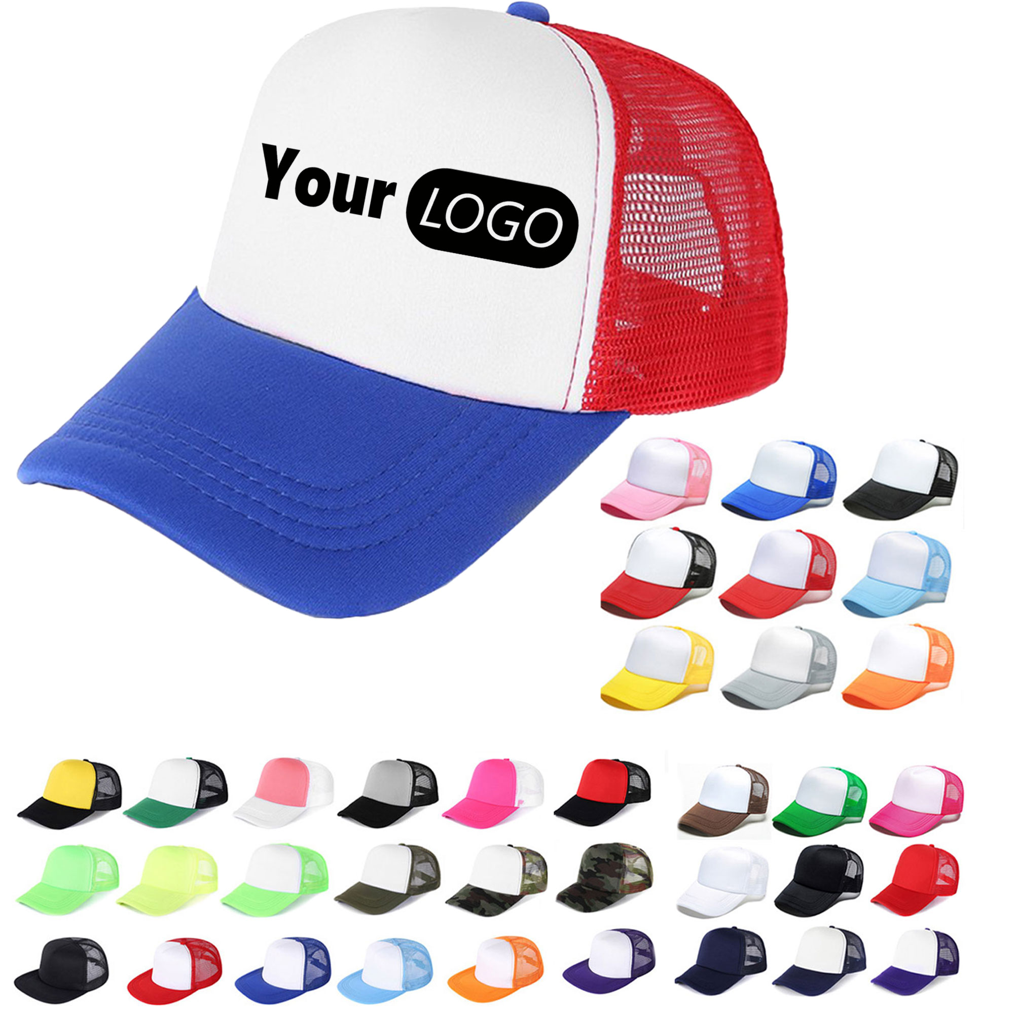 Trucker Mesh Sponge Hat 2