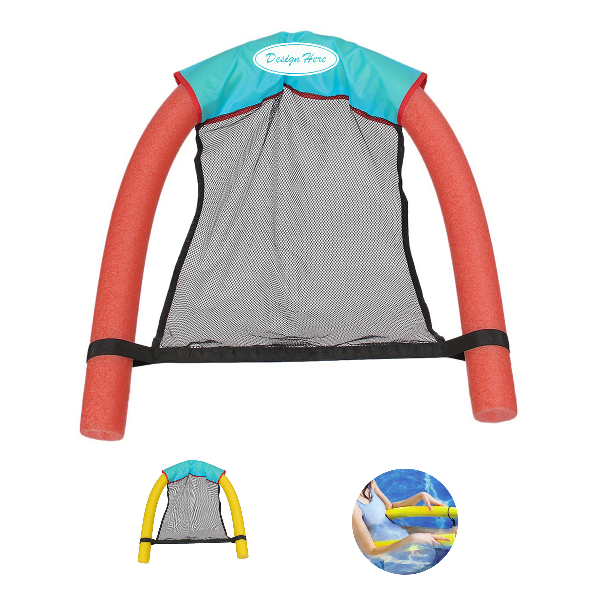Premium EPE Pool Float Chair with Mesh Seat 3