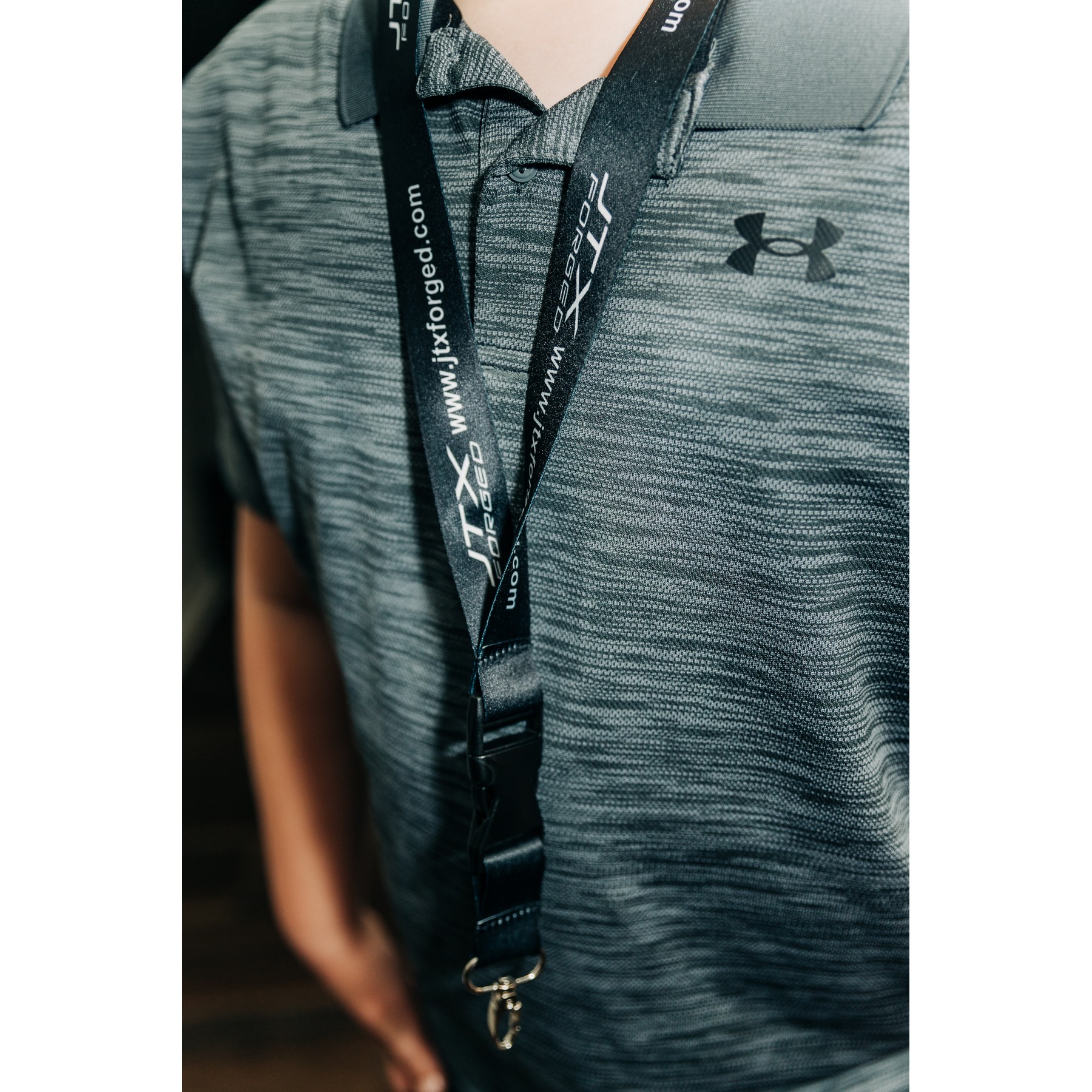1/2" Lanyard, Full Color Polyester 2