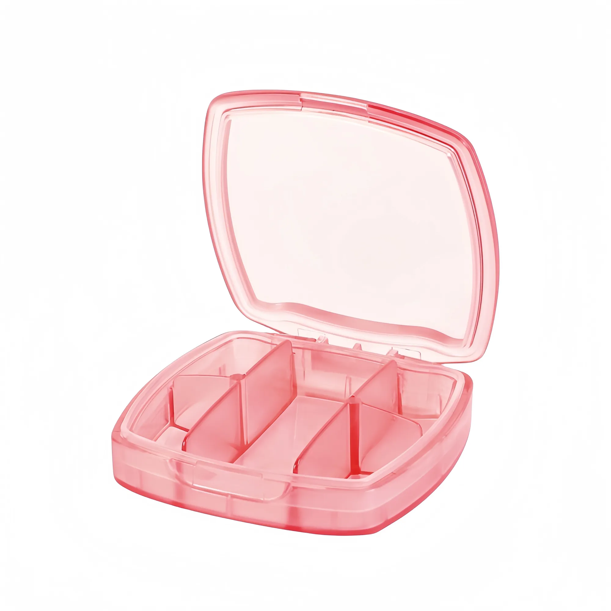 Colorful Transparent Pill Box 4