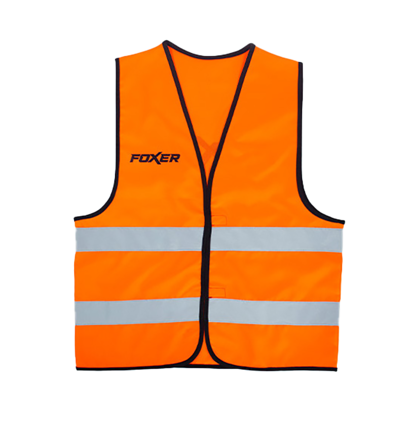 22" x 27" Reflective Fluorescent Safety Vest - Velcro Closure 1