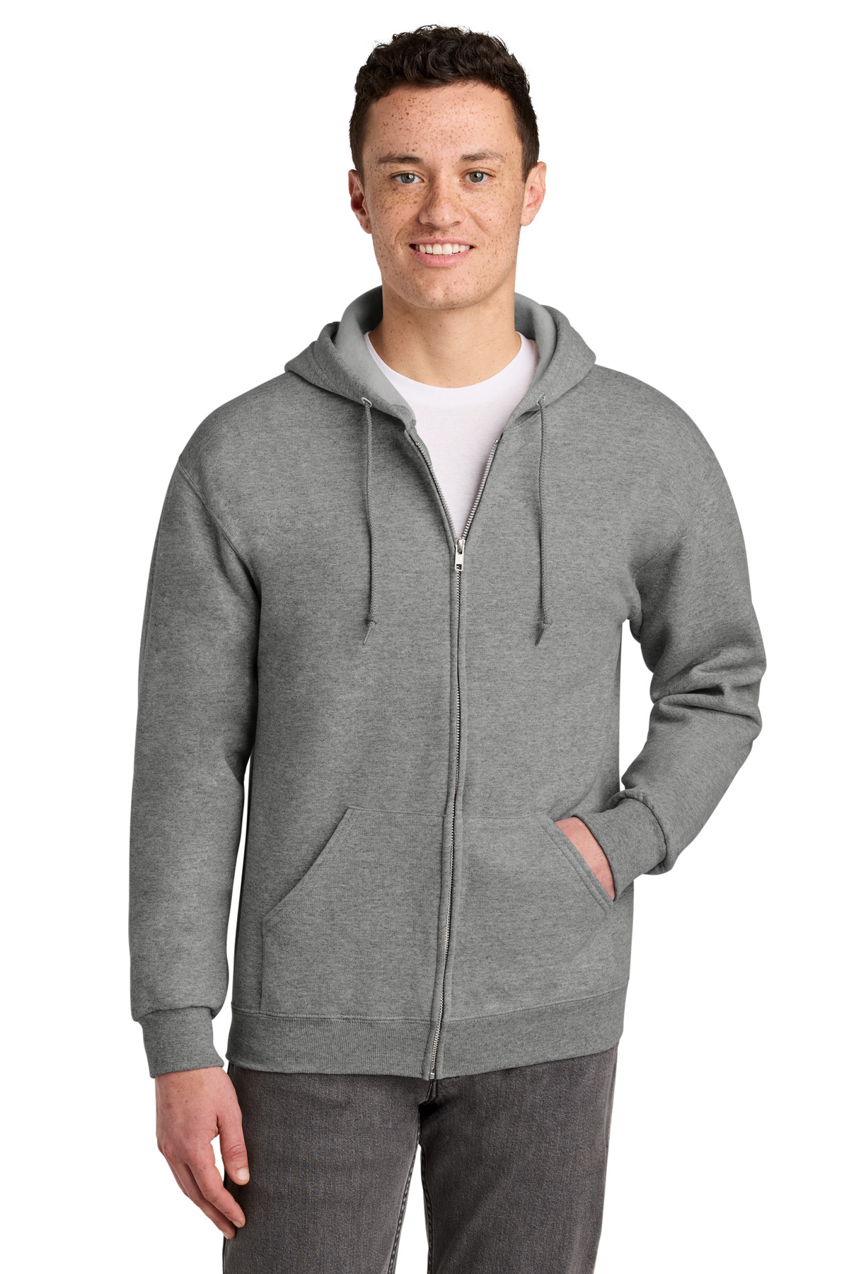 Jerzees - NuBlend Full-Zip Hooded Sweatshirt. 993M 49