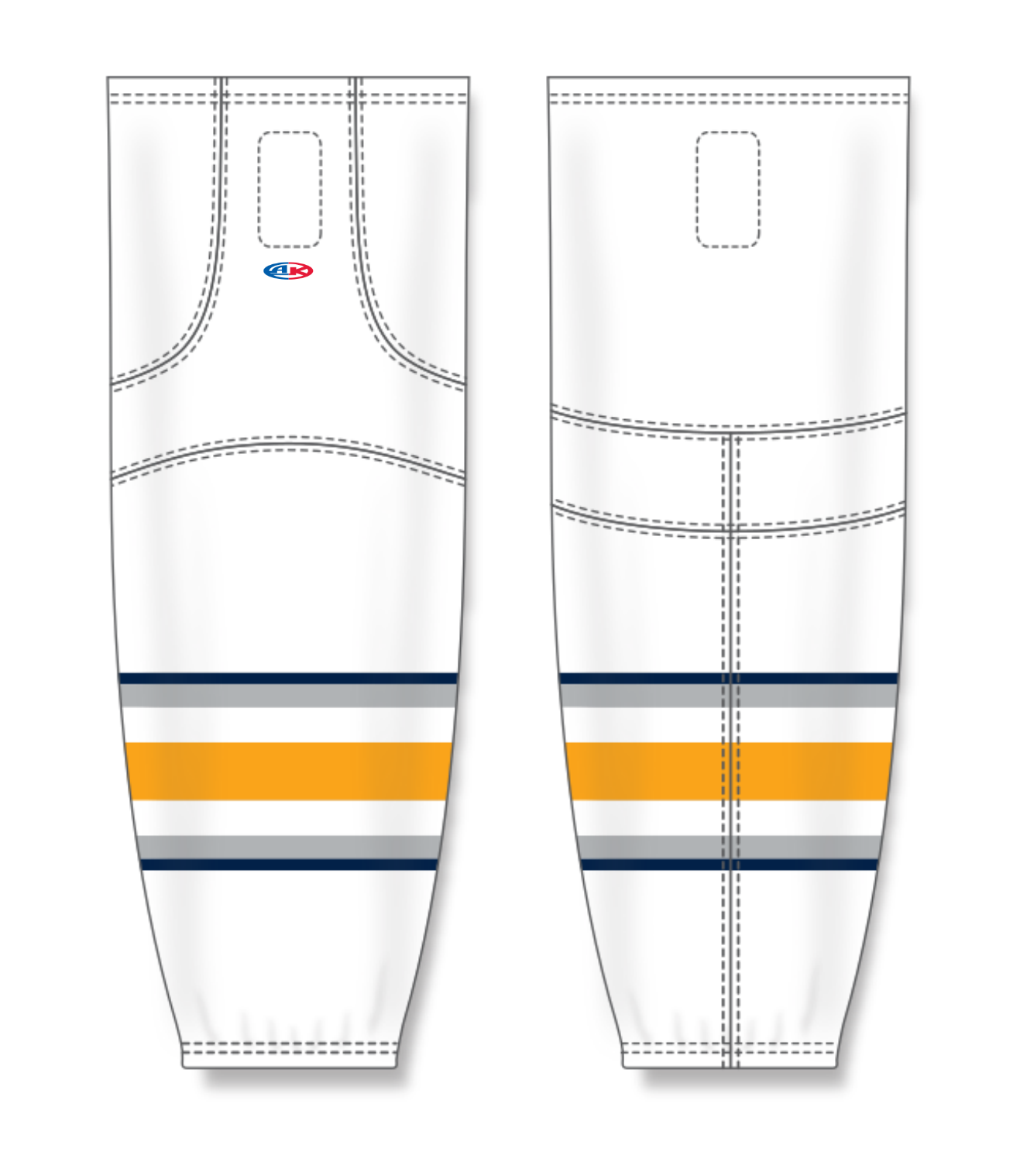 Cut & Sew Pro Hockey Socks HS2100-G139 2