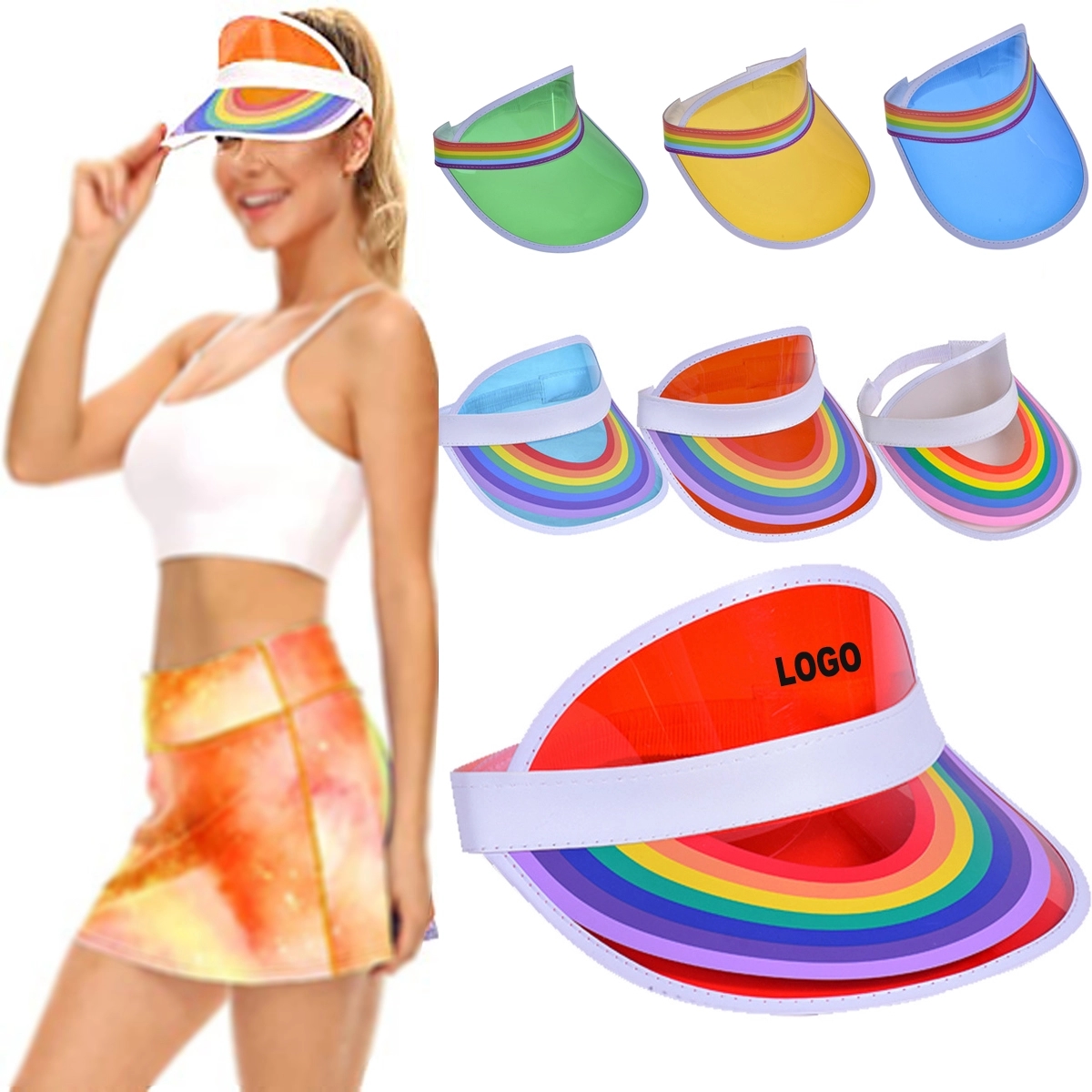 Adjustable Unisex Sun Visor Hats 3