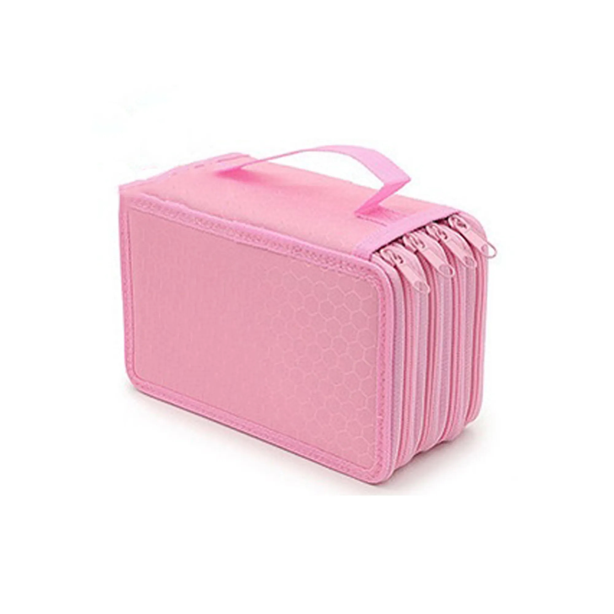Big Capacity Pencil Case Holder Canvas MOQ 10pcs 2