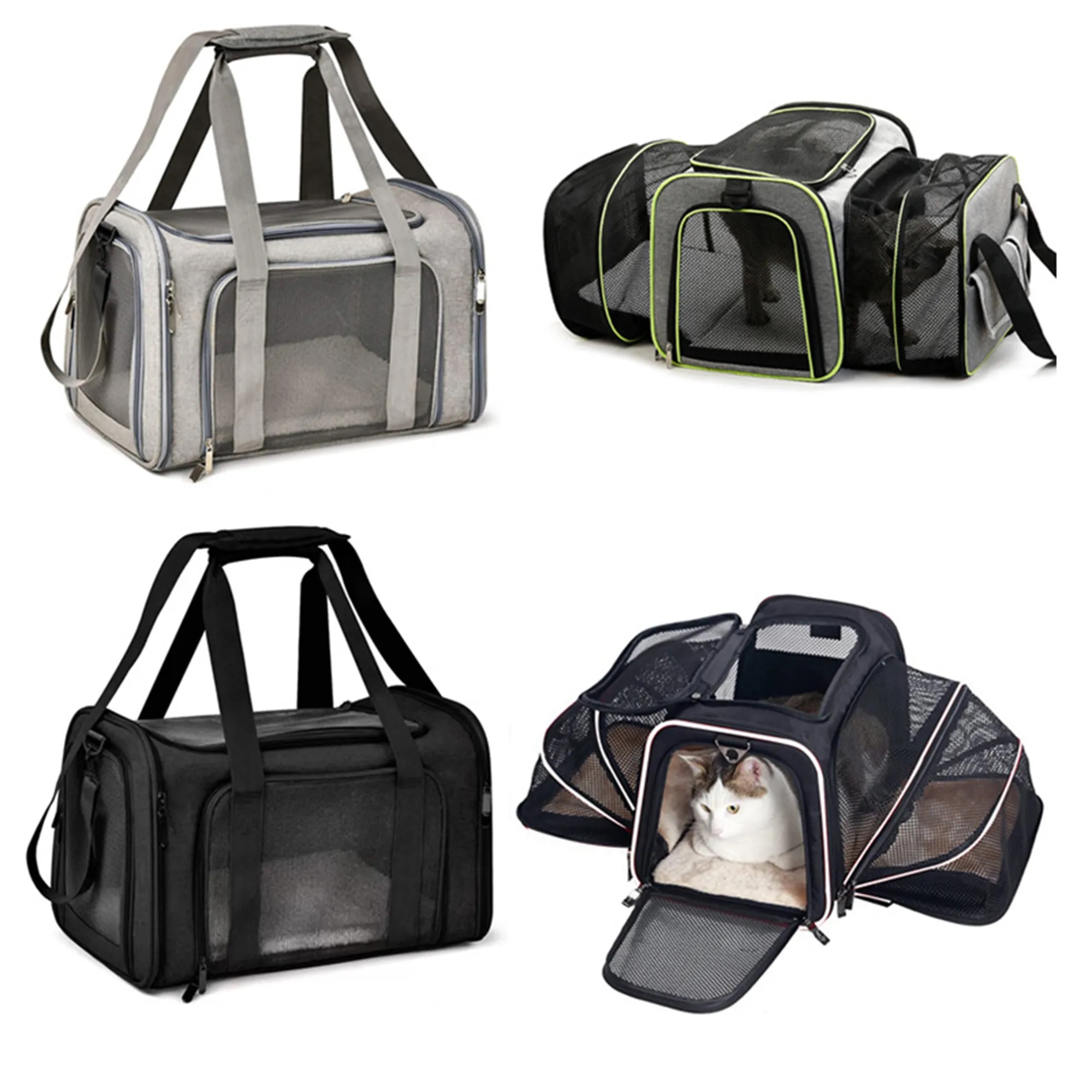 Foldable Travel Puppy Carrier Bag 2
