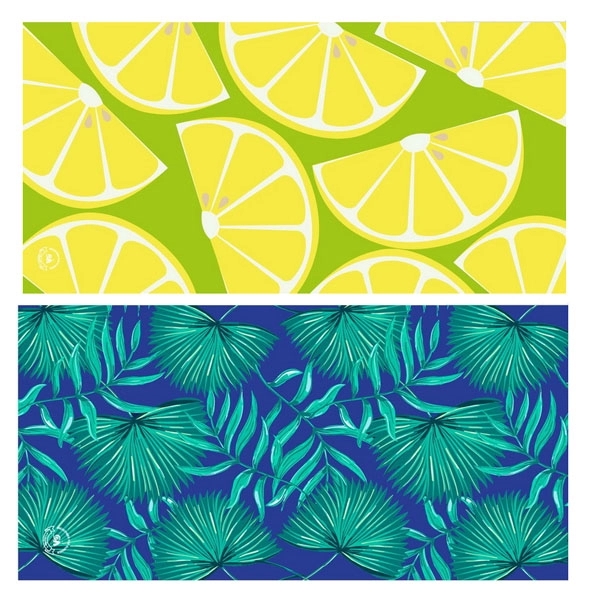 30" x 60" Full Color Sublimation Microfiber Beach Towel 9