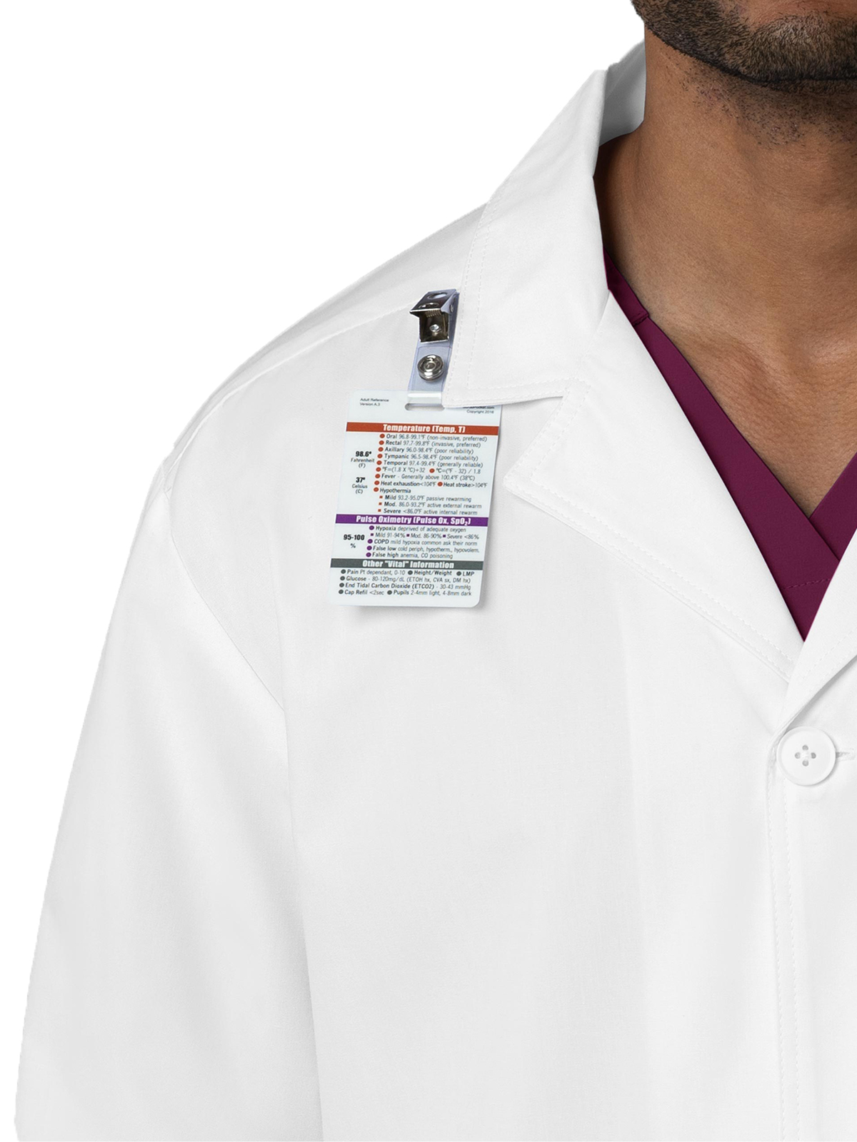 Lab Coats Unisex Nine-Pocket 33 5" Lab Coat