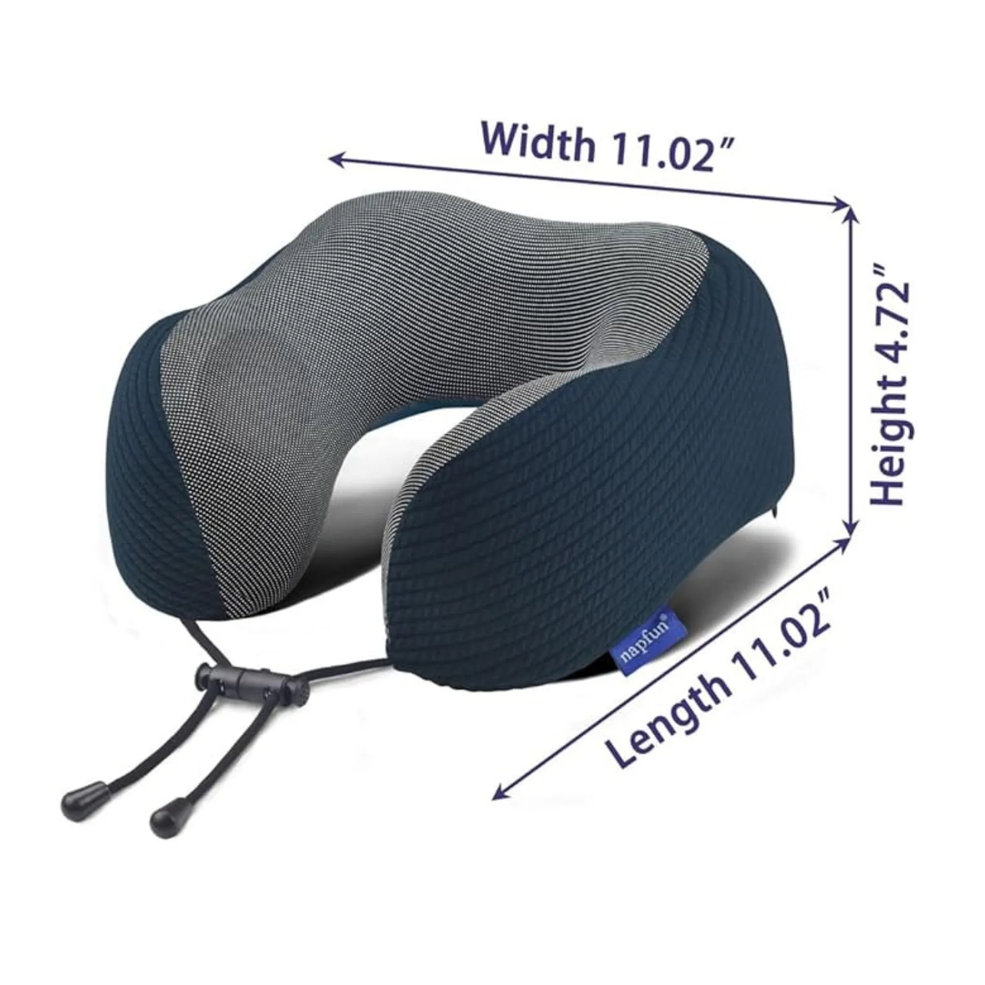 U-Shaped Pillow for Traveling 6.97" x 6.14" x 5.47" 8