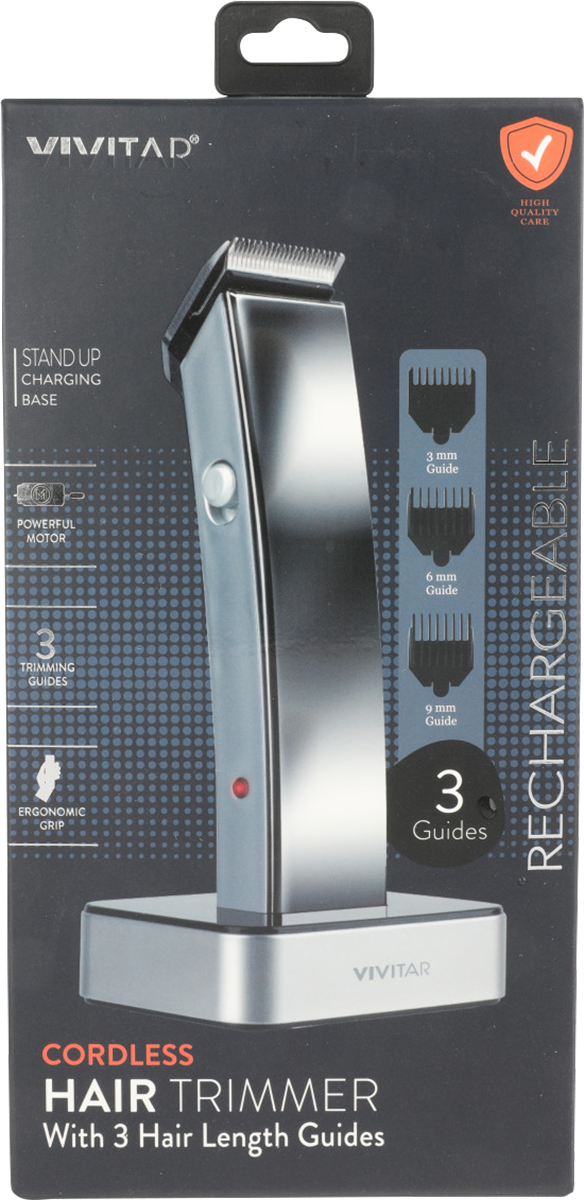 Vivitar® Rechargeable Cordless Hair Trimmer 9