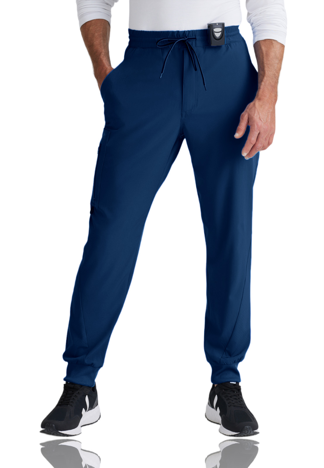 Barco One - Men's Six-Pocket Drawcord Waist Vortex Jogger Scrub Pant 25