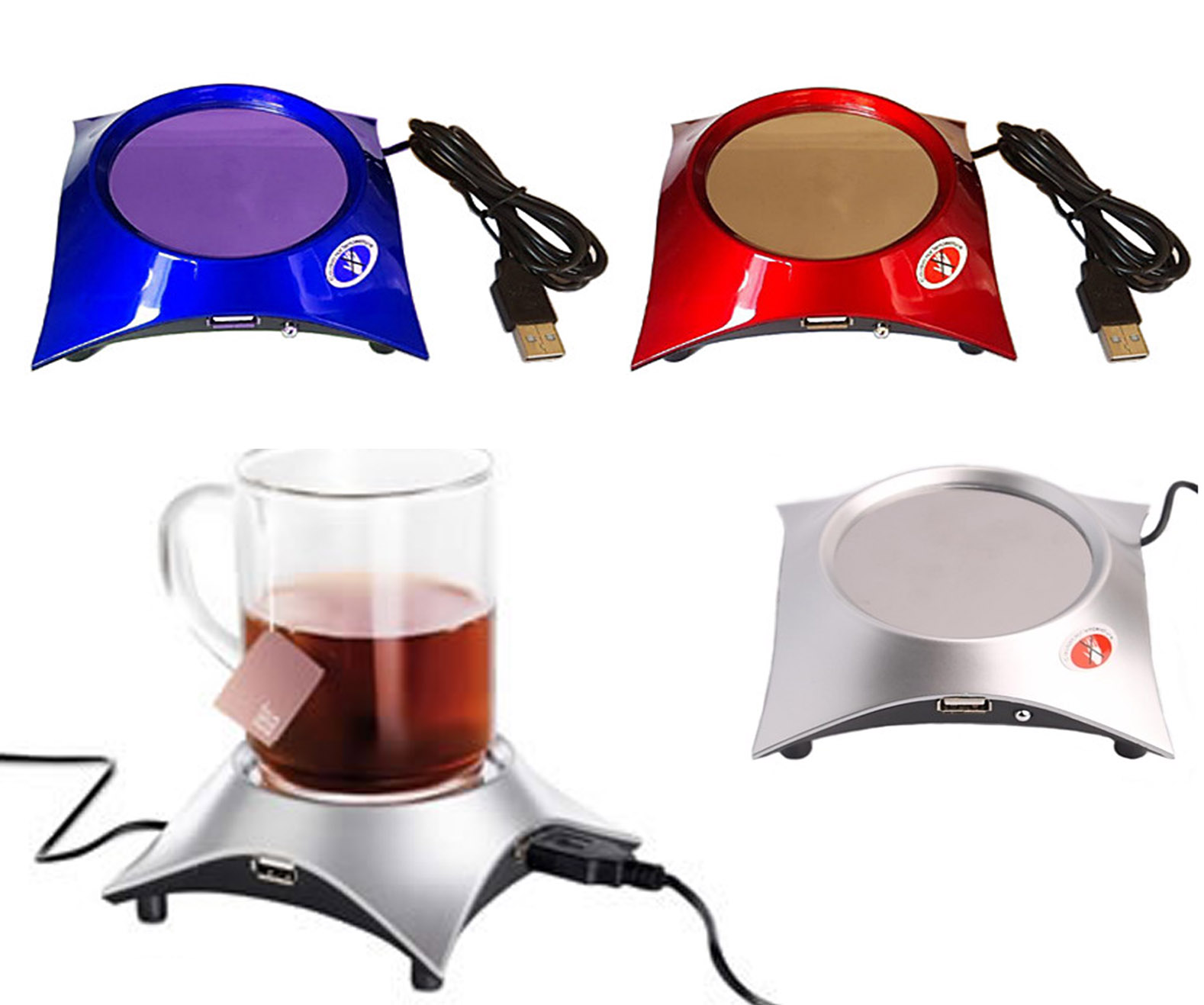 iBank ® USB Cup Warmer + 4 Port USB Hub 1