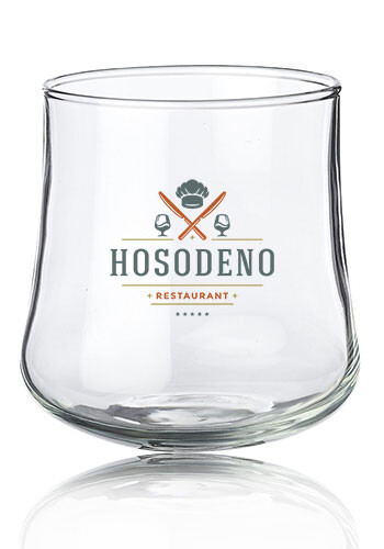 11 oz. Rose Bud Stemless Glasses