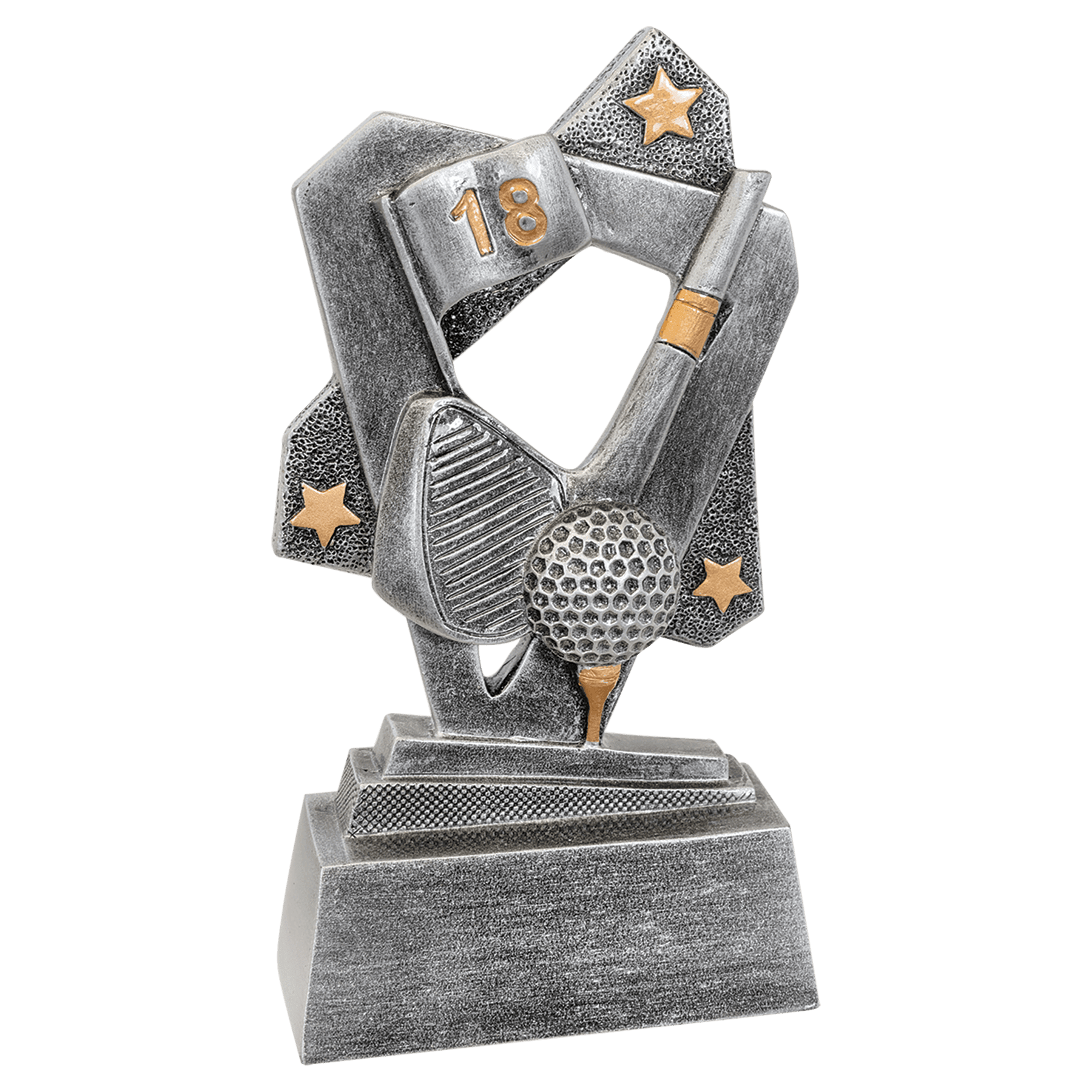 5-1/2" Tall Golf Triumph Resin 2