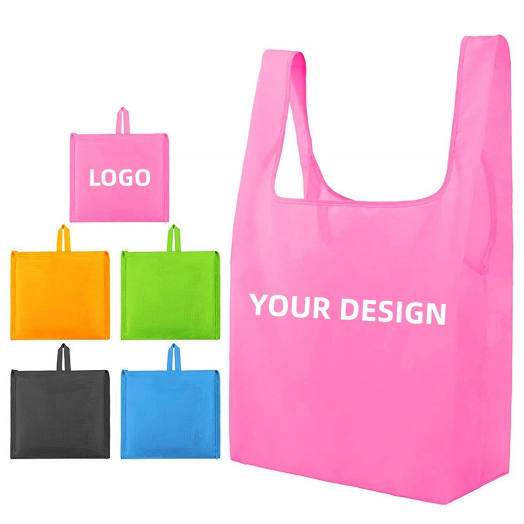 Colorful Waterproof Reusable Grocery Bag 5