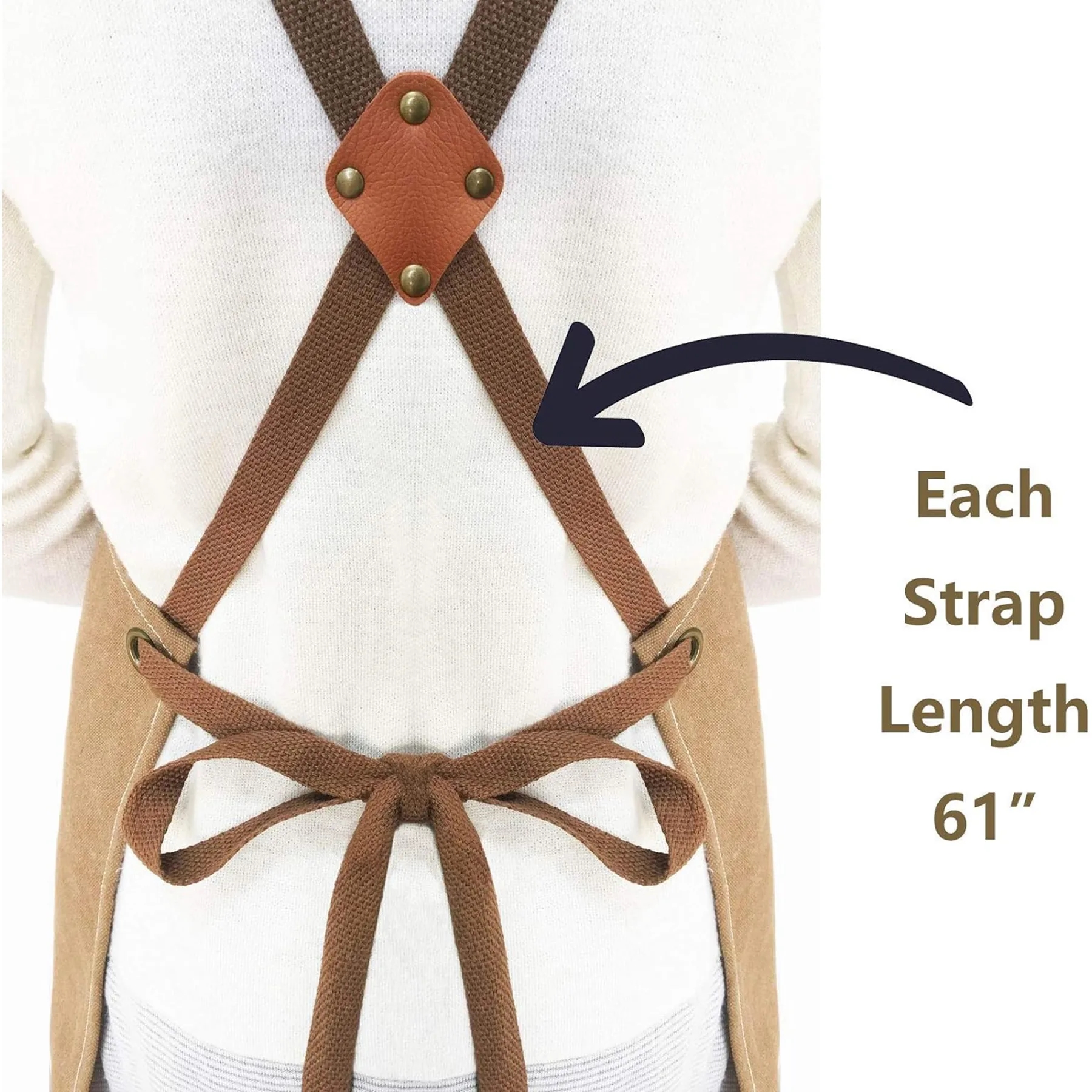 Chef Aprons with Large Pockets 5