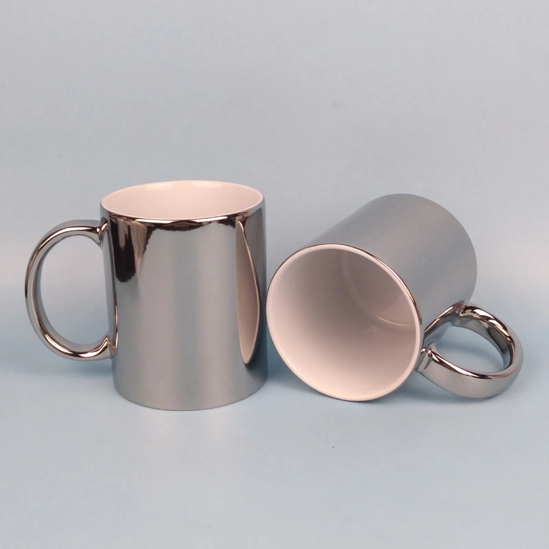 Custom 11 Oz Electroplated ceramic mug 4