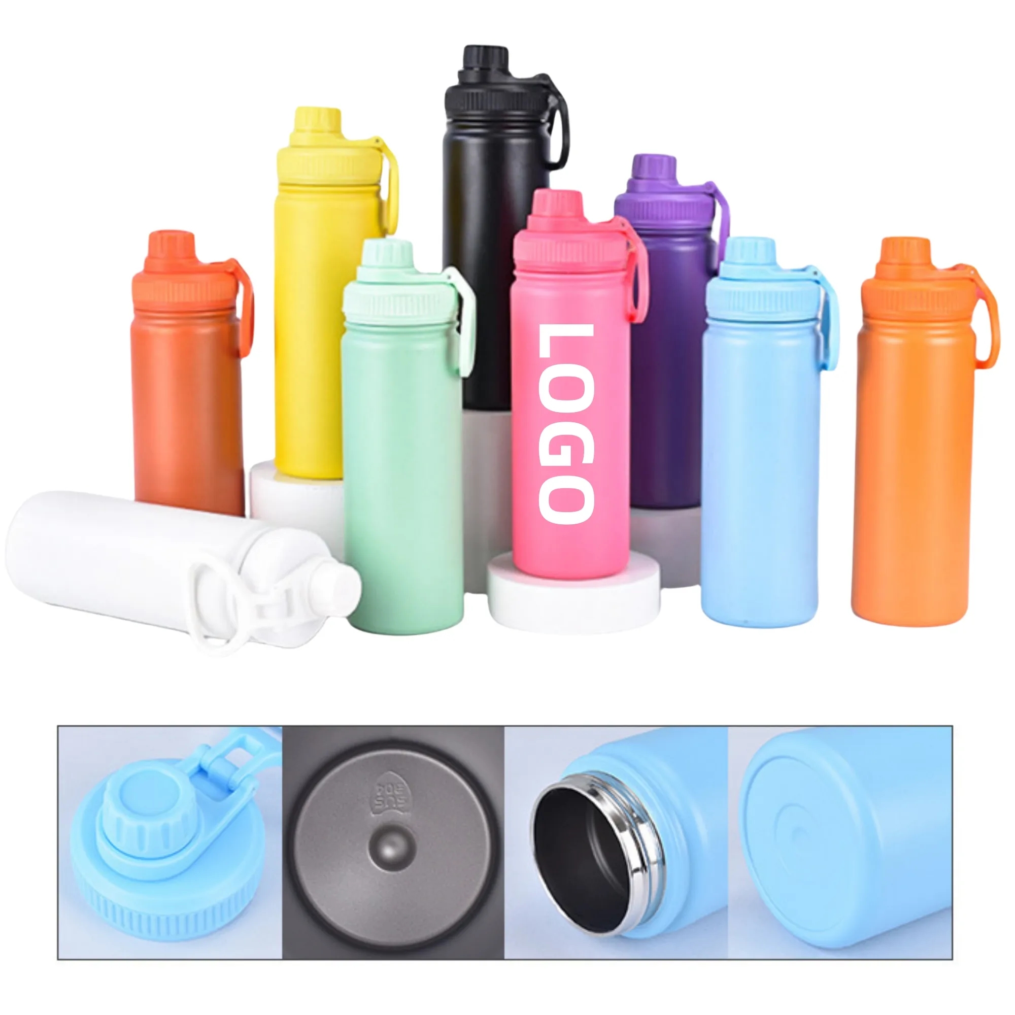 18oz 304Stainless Steel Water Bottles 4