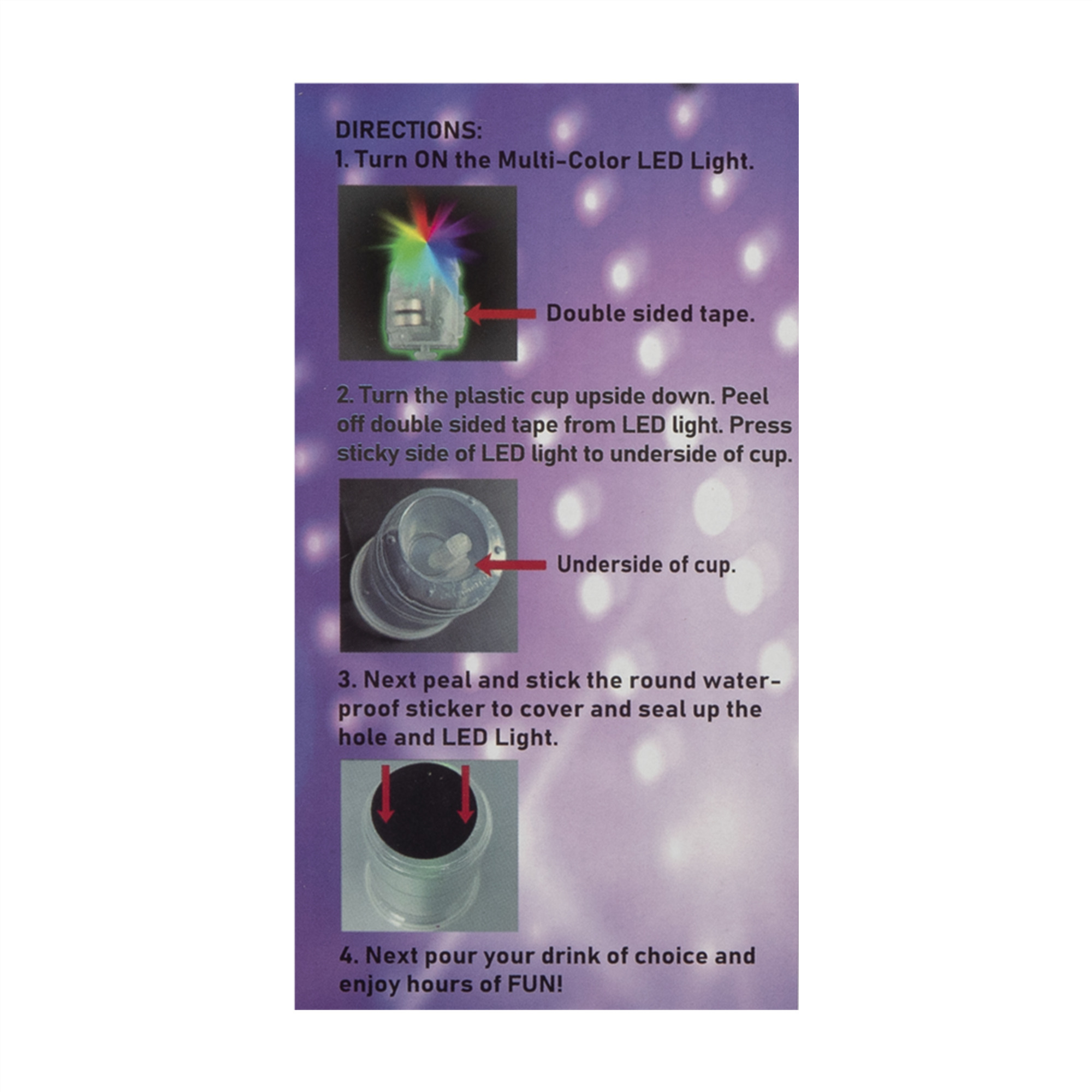 24CT - 16oz Light Up Party Cup 6