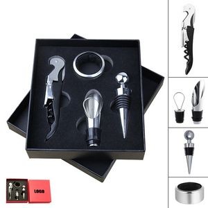 Wine Bottle Opener With Corkscrew And Pourer Multifunctional 7