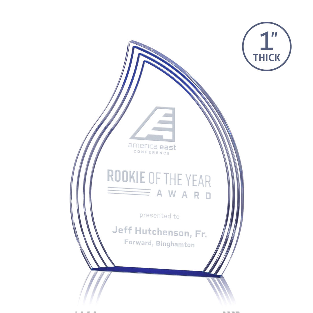 Tidworth Flame Award - Blue 3