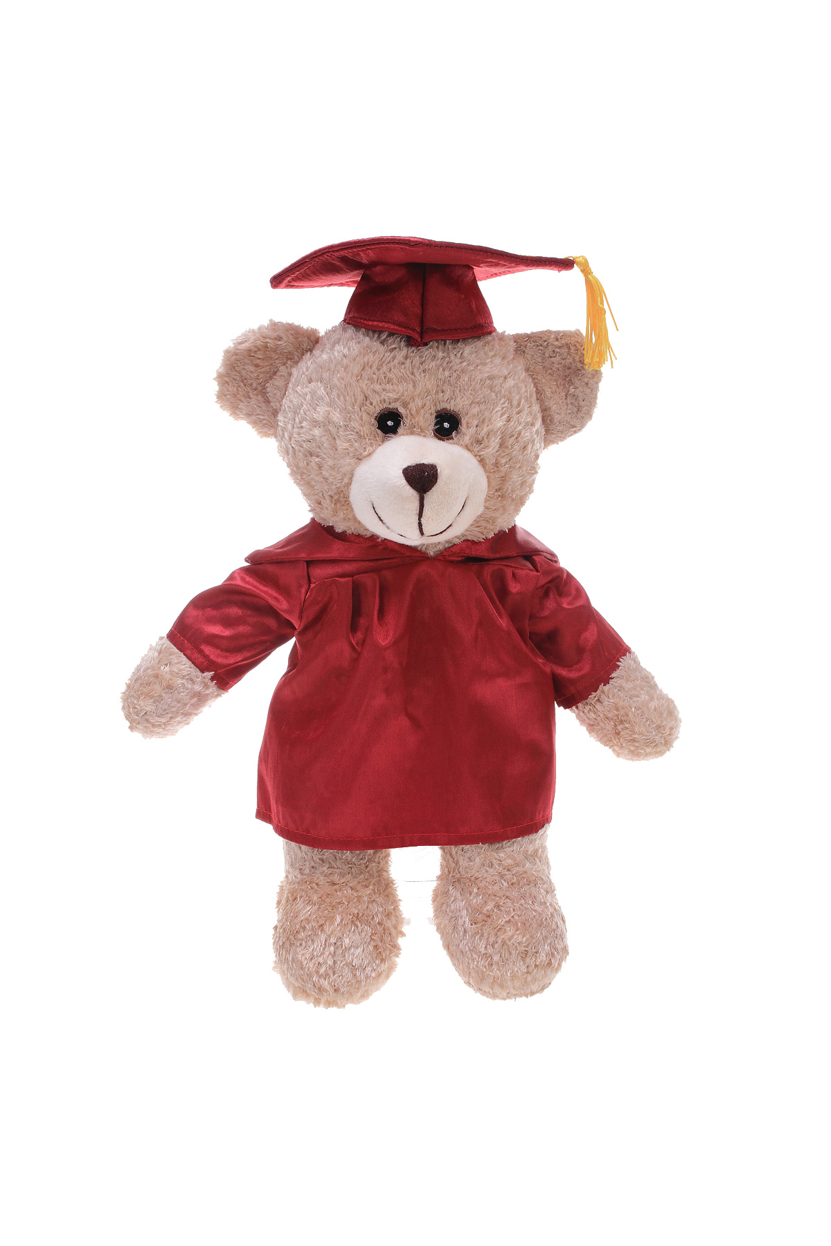 Soft Plush Tan Bear with Graduation Cap and Gown 5