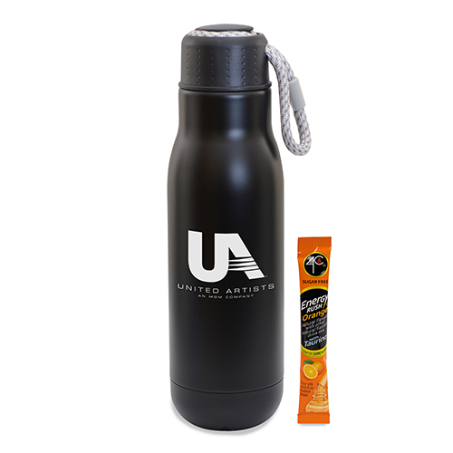 16 Oz Matte Bottle with Bungee Lid And Energy Mix 2