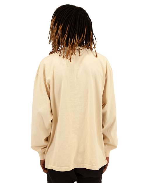 Unisex Max Heavyweight Garment-Dyed Long Sleeve T-Shirt - SHGDLS 14