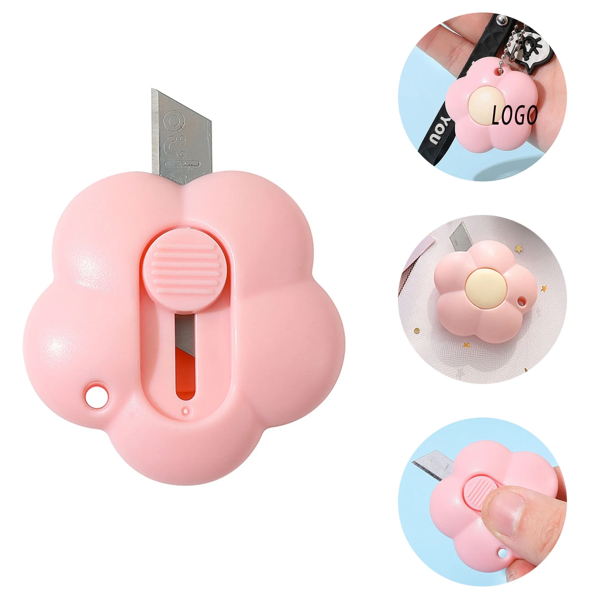 Portable Utility Knife With Logo For Safety, Express Deliver