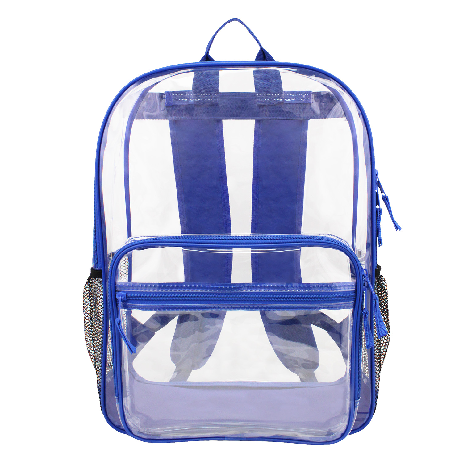 18" Heavy Duty Multi-Function Clear Backpack 3