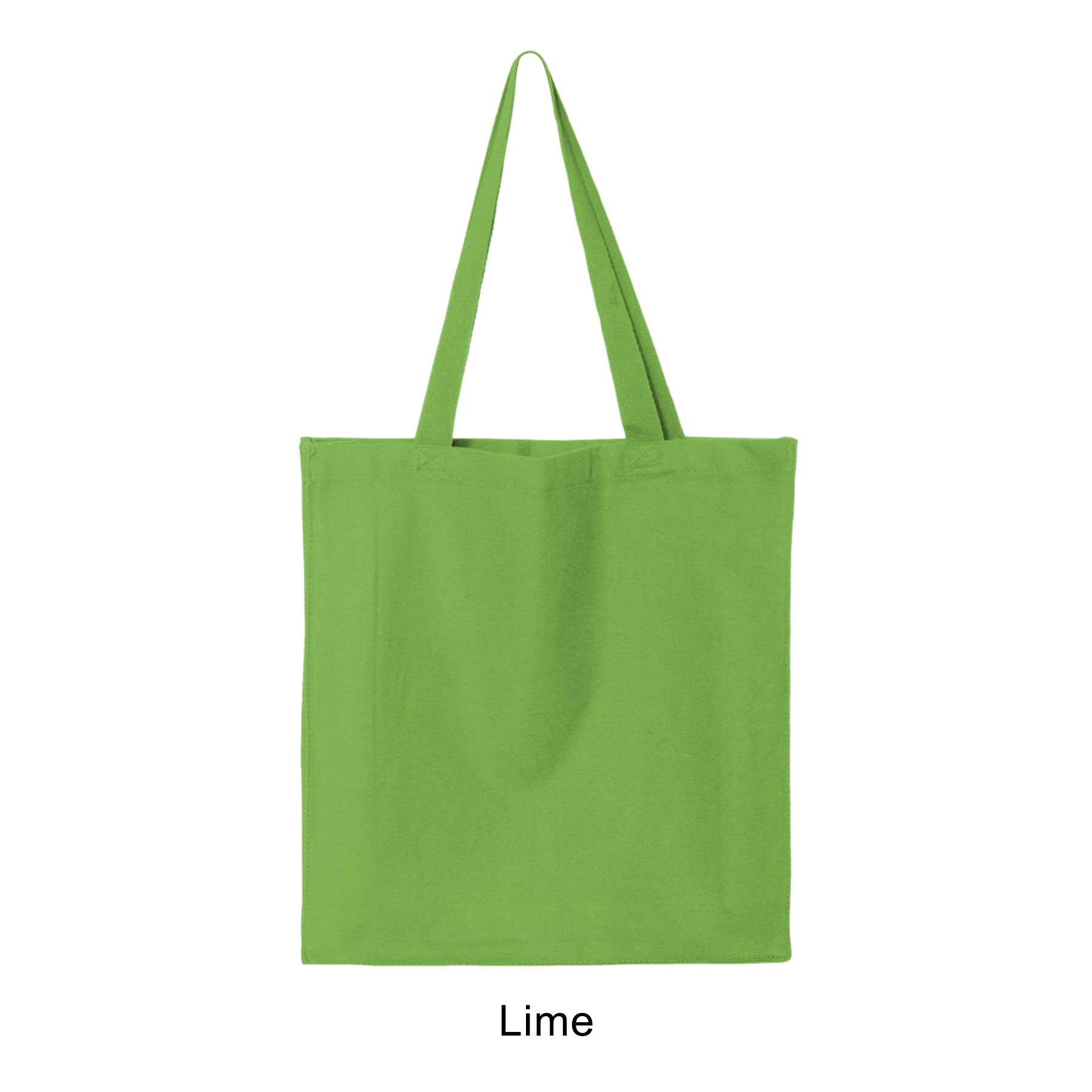 12 oz. Heavy Cotton Gusset Shopping Tote Bag_R111BT 5