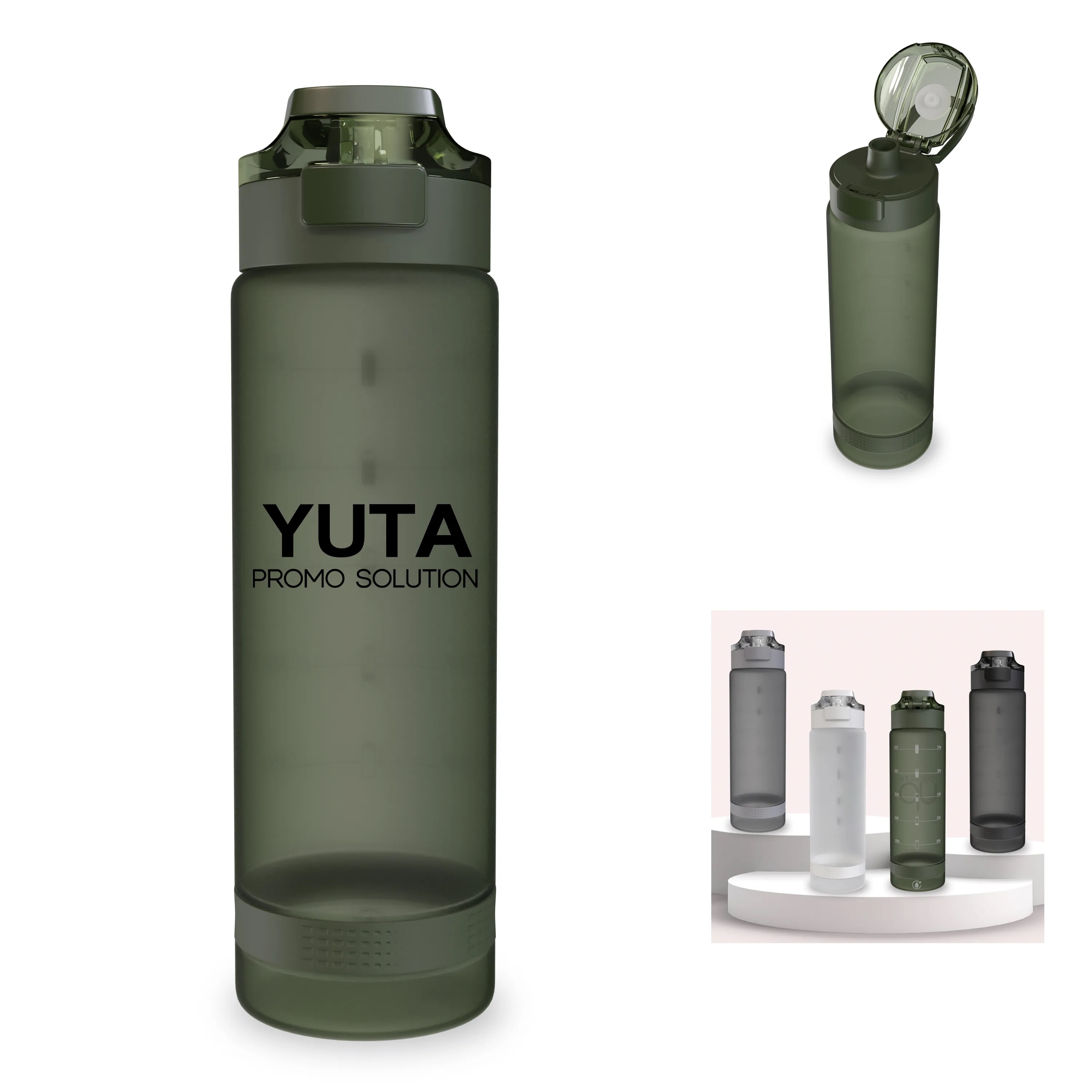 32Oz Large Plastic Sports Water Bottle 2
