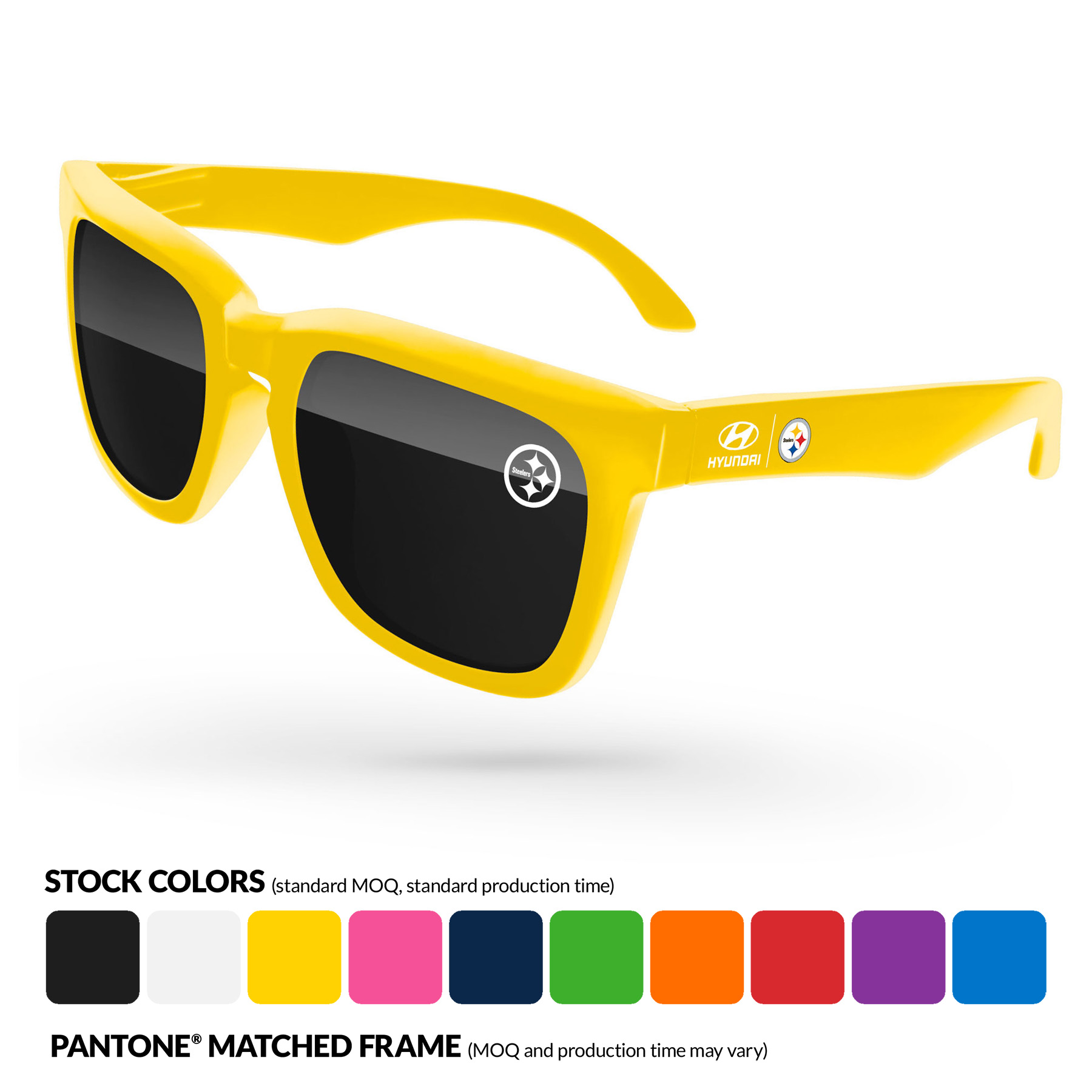 Promotional Bold Sunglasses w/ 1 Color Lens 6